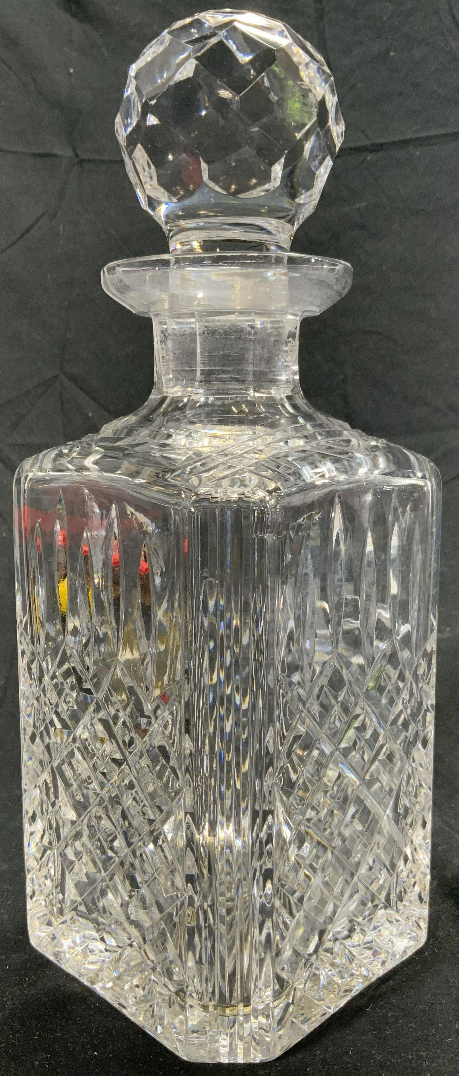 STUART Signed Crystal Decanter W Stopper (1 of 6)