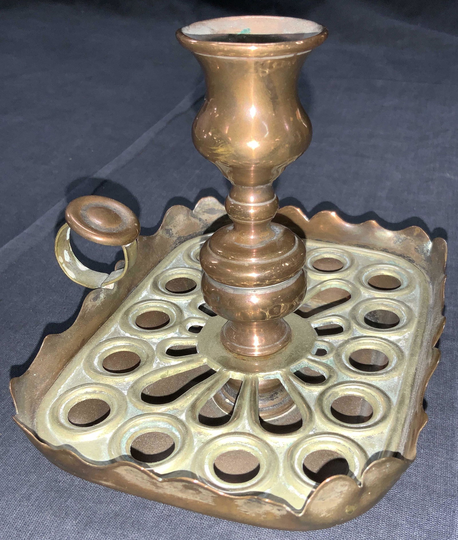 Warszawa NORBLIN & Co. Copper Candle Holder (1 of 9)