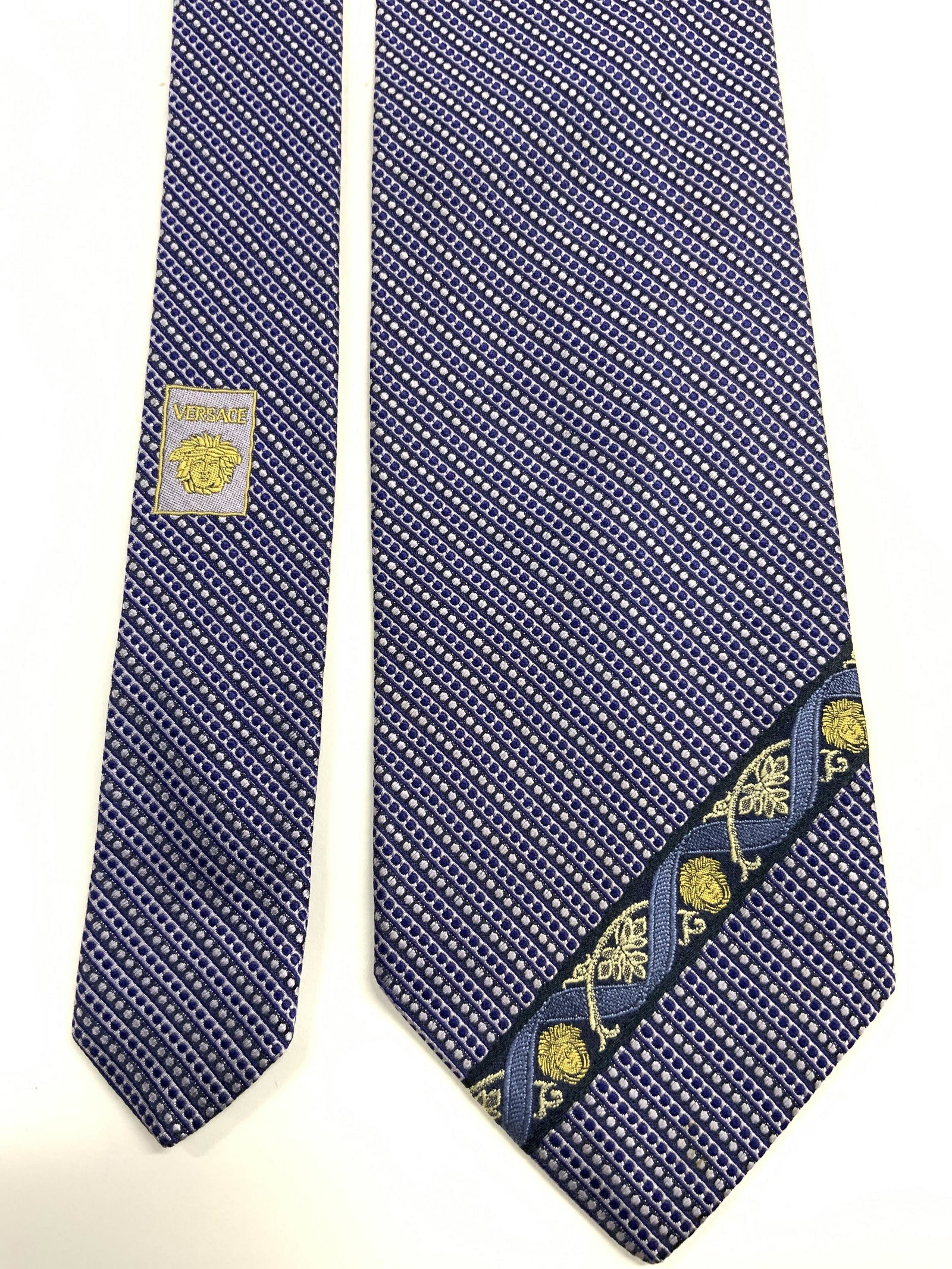 GIANNI VERSACE Mens Silk Necktie ITALY (1 of 7)