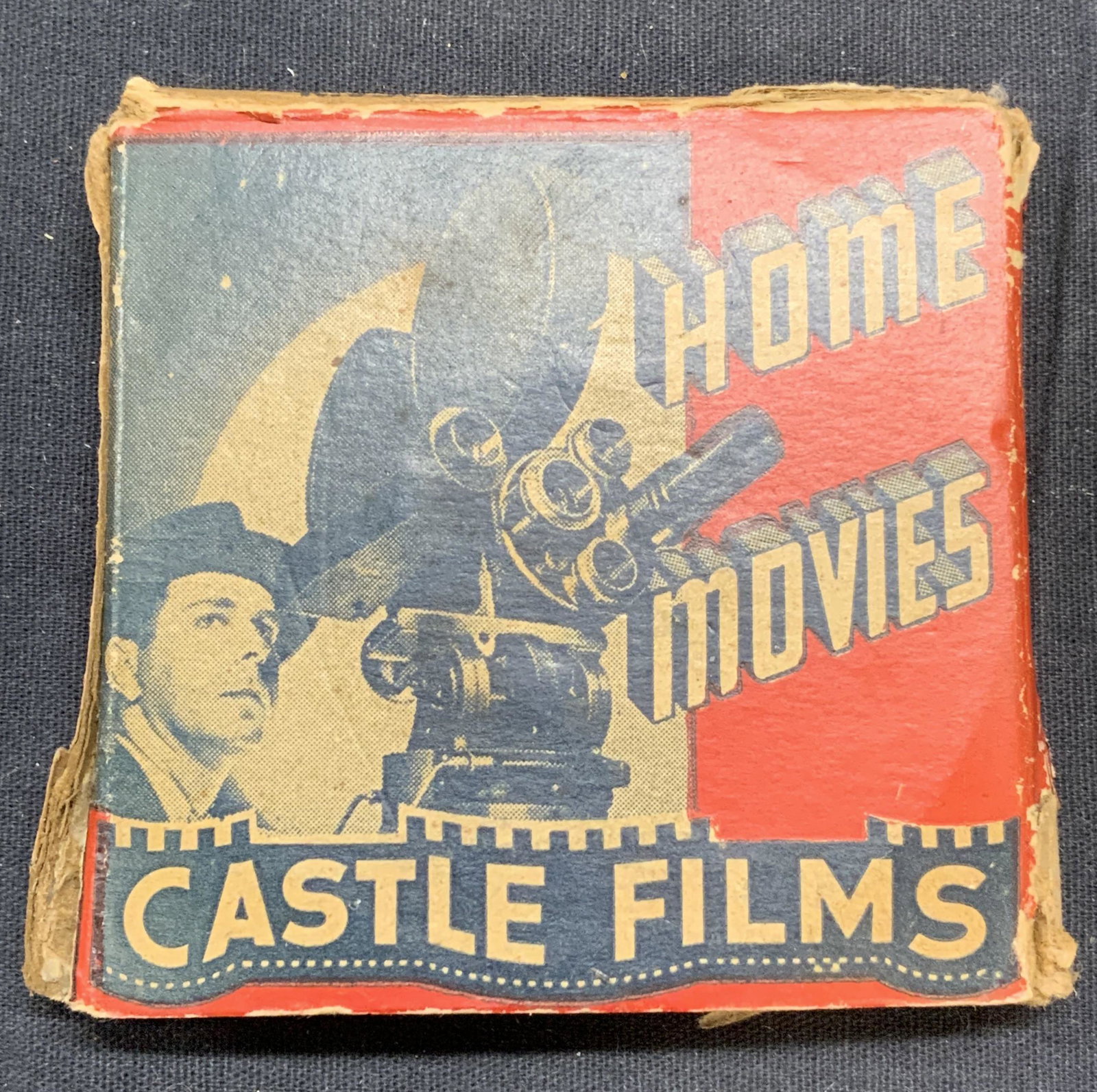 Castle Films Home Movies No. 501 8mm Film: Castle Films Home Movies no. 501 Yesterday Lives Again (1938) with original box. Surface wear to film reel and packaging consistent with exposure. Measures approx. 3 x 3 x 3/8 inches. Not tested for f