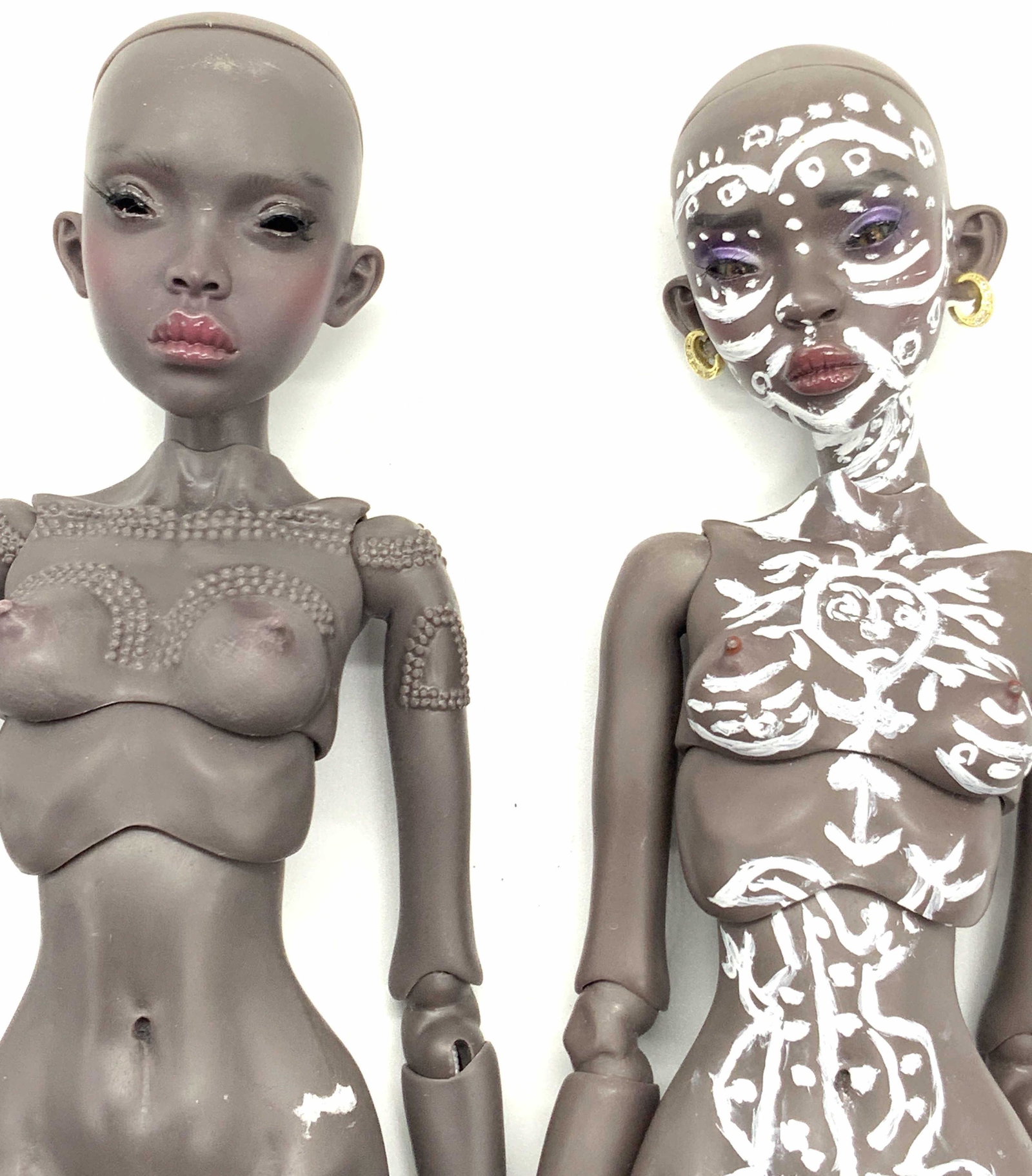 2 SUMUL Anatomically Correct African INSPO Dolls (1 of 14)