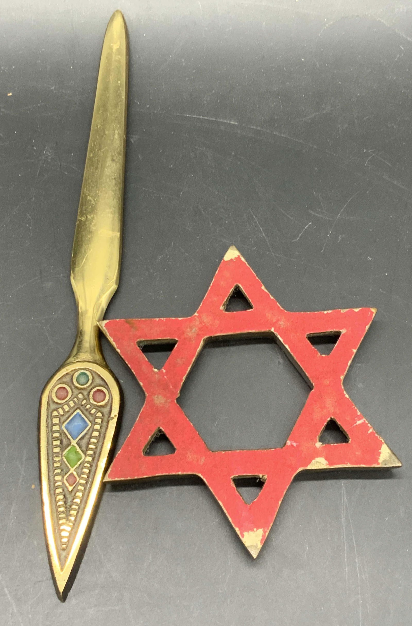 2 Judaica Desktop Accessories, Letter Opener &More (1 of 6)