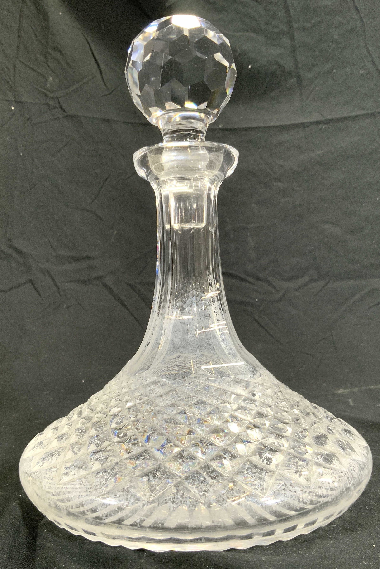 WATERFORD Crystal Ships Decanter W Stopper (1 of 6)