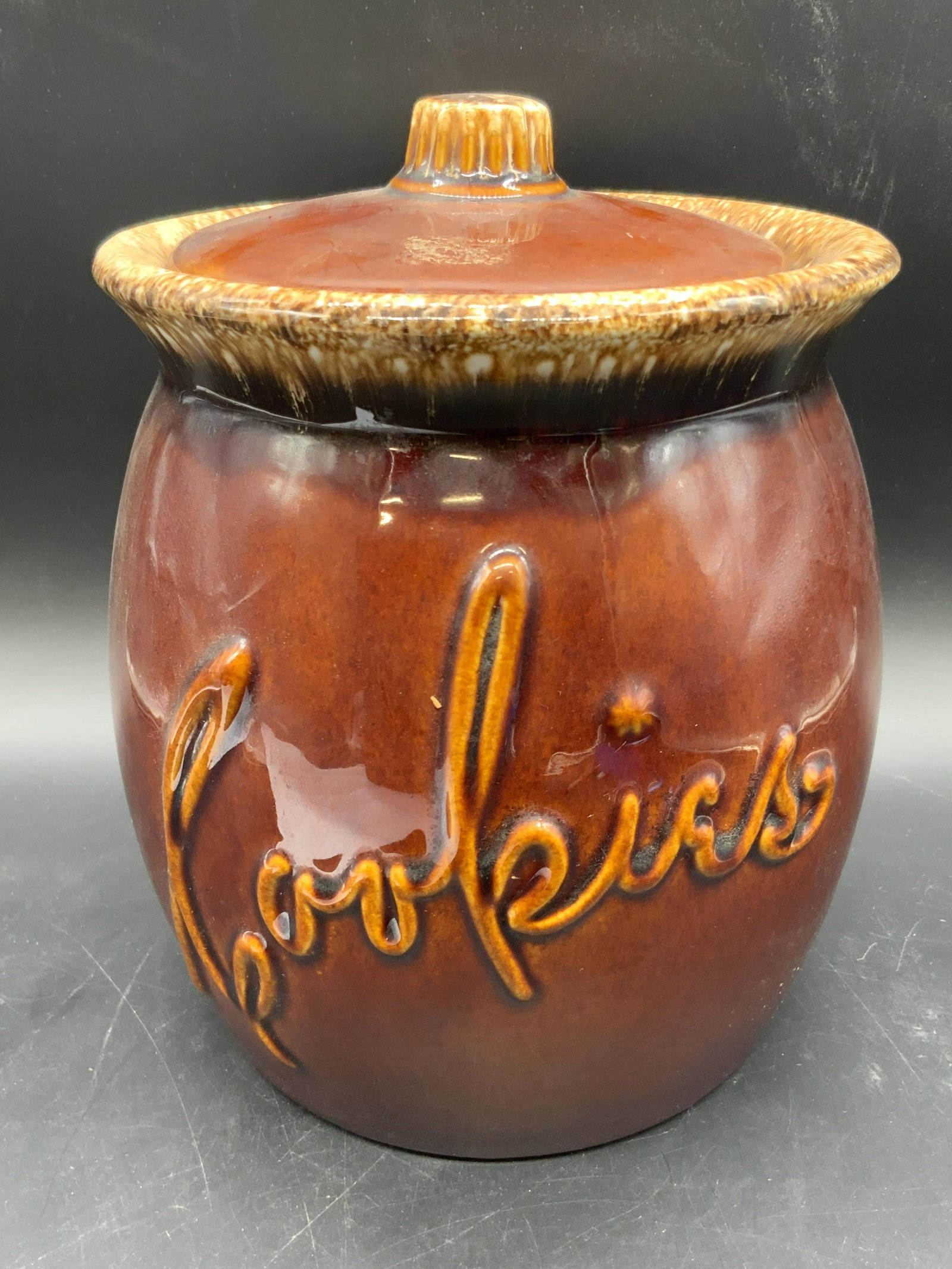HULL OVEN PROOF USA Vintage Art Pottery Cookie Jar (1 of 10)