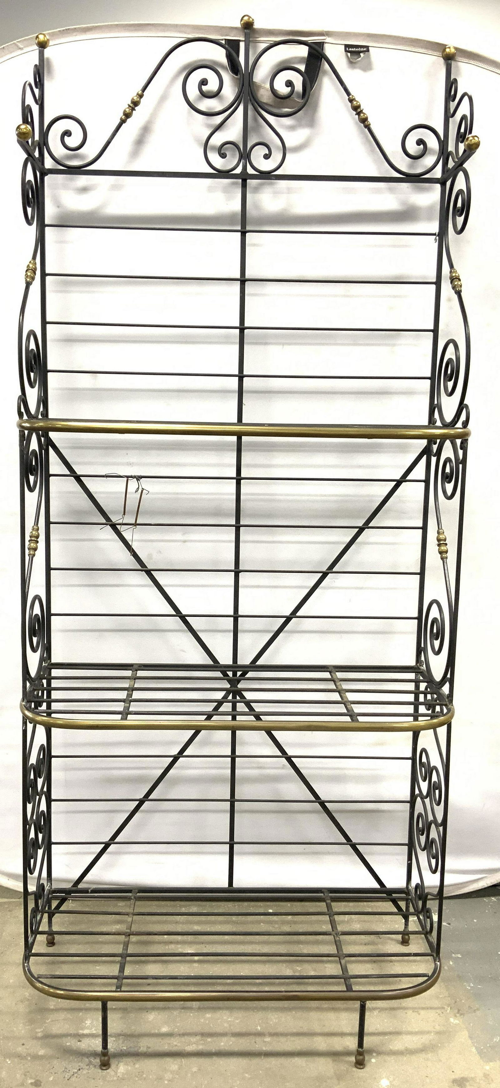 Vintage 3 Tier Metal Bakers Rack (1 of 7)