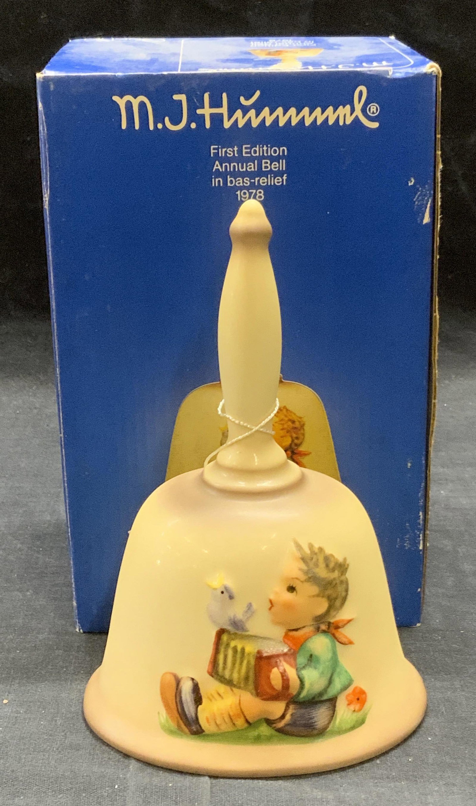 GOEBEL HUMMEL First Edition Annual Bell NIB (1 of 7)