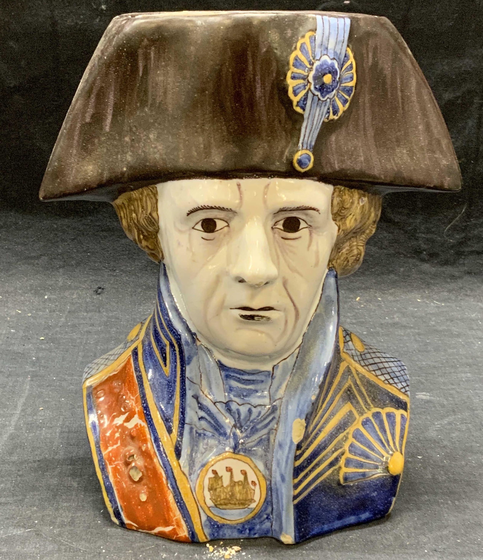 Vintage Naval Captain Ceramic Toby Jug (1 of 6)