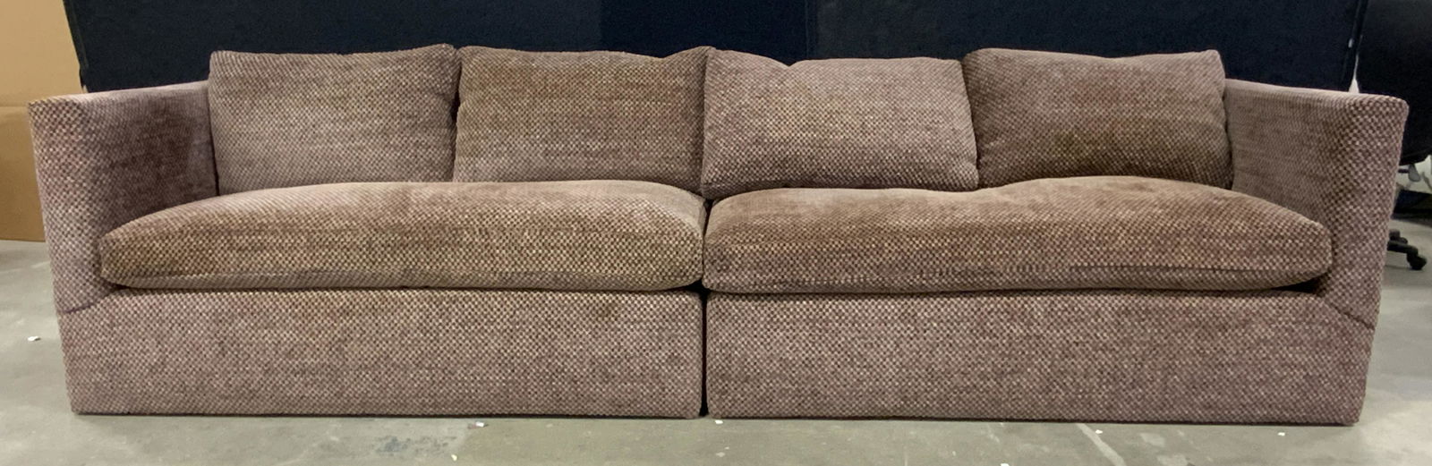 XL 2 Piece Patterned Upholstered Sofa (1 of 8)