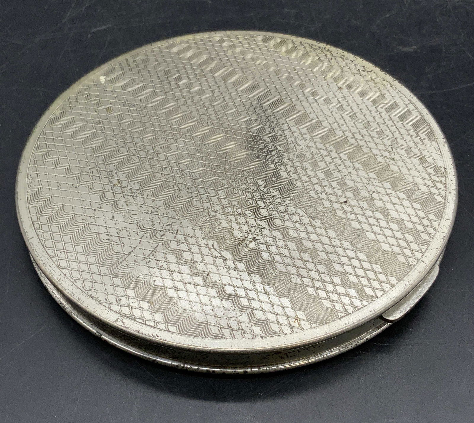 Vntg FIFTH REX AVE STERLING SILVER Makeup Compact (1 of 15)