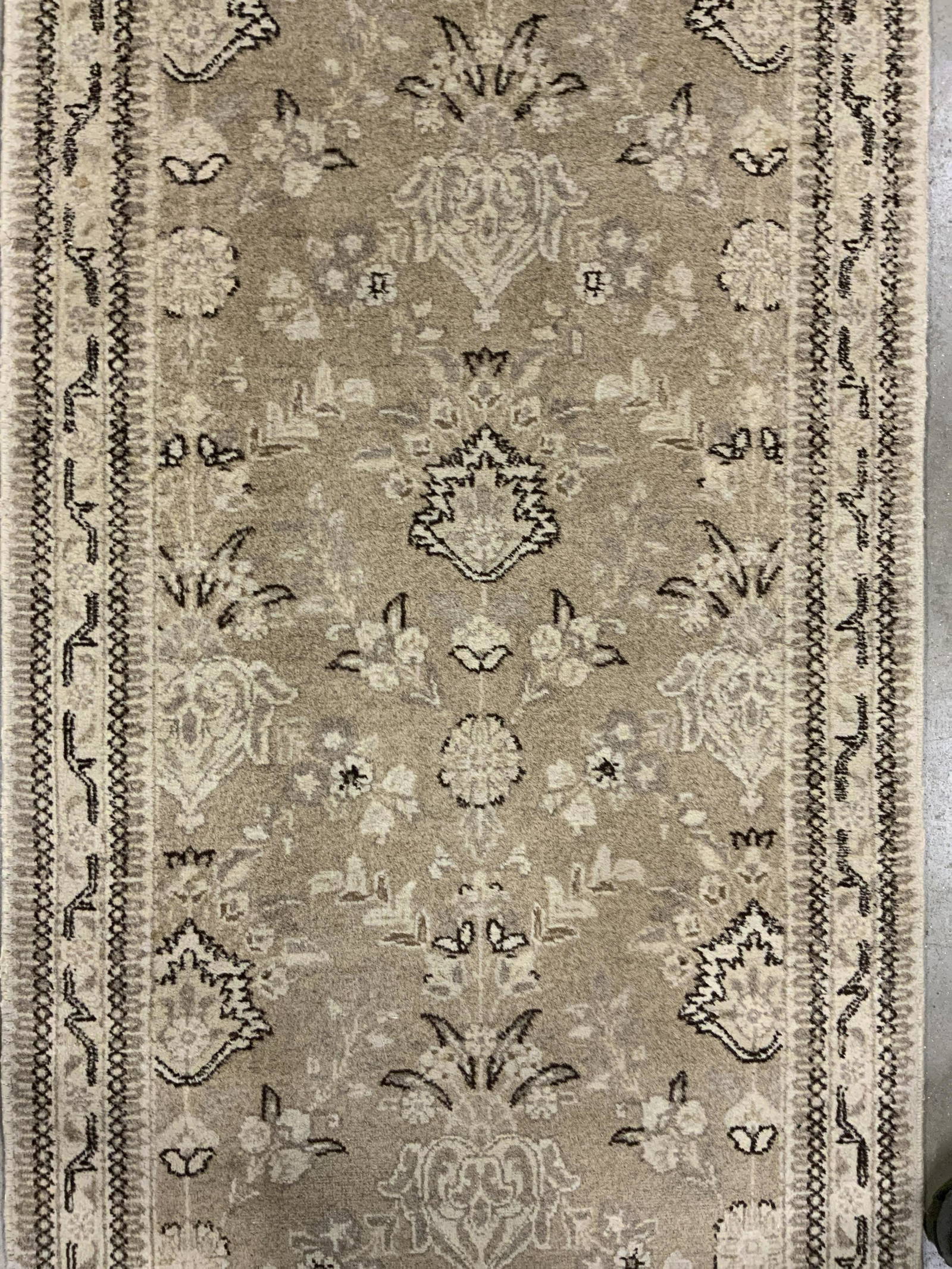 Vintage Handmade Oriental Wool Runner Auction