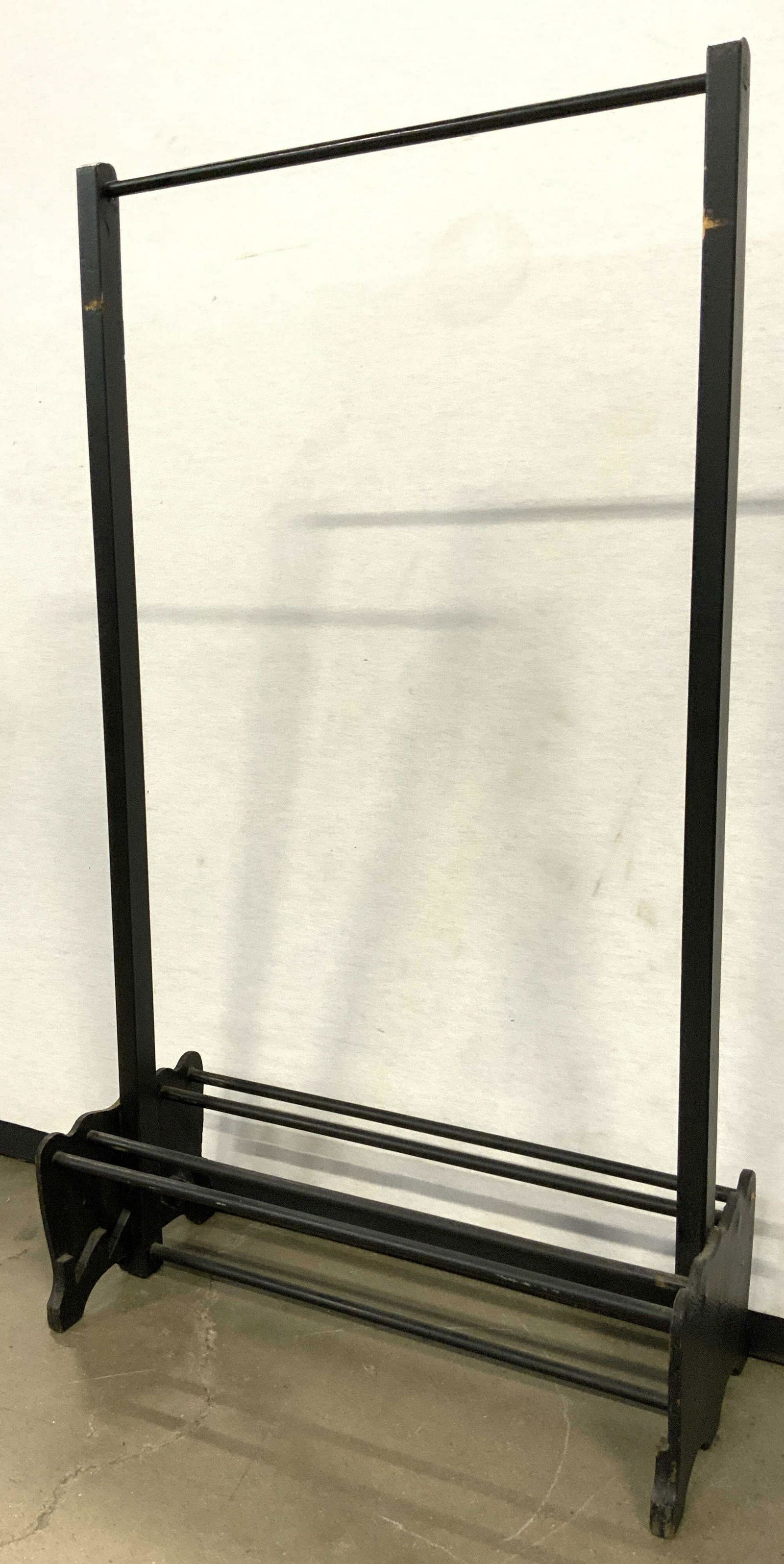 Vintage Wooden Towel Rack Clothing Rack (1 of 6)