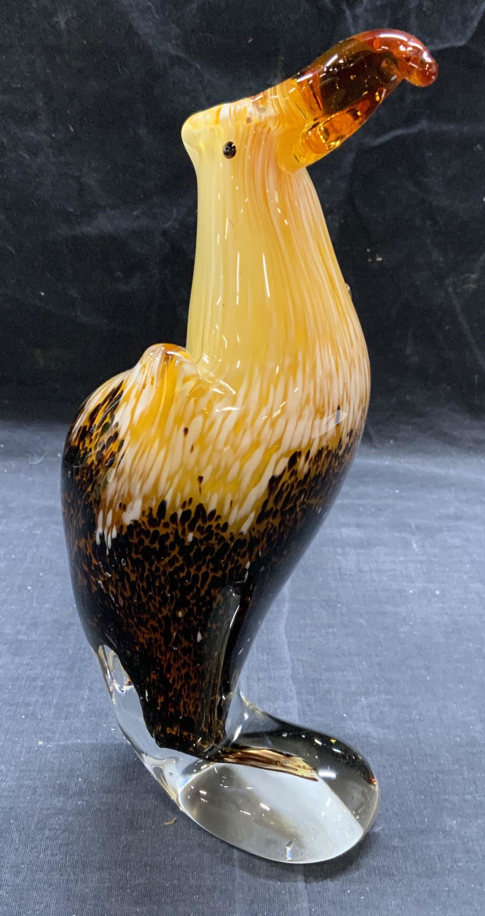 Handblown Art Glass Eagle Figural (1 of 6)