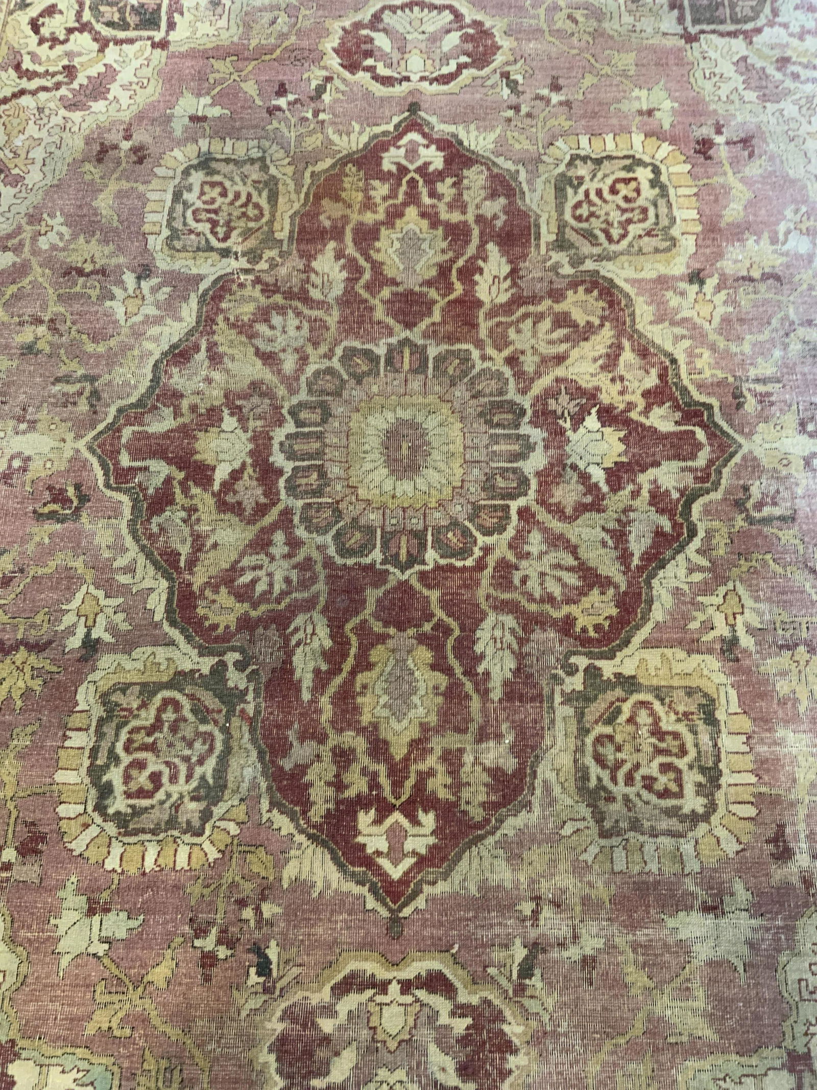 Vintage Handmade Room Size Persian Wool Rug (1 of 8)