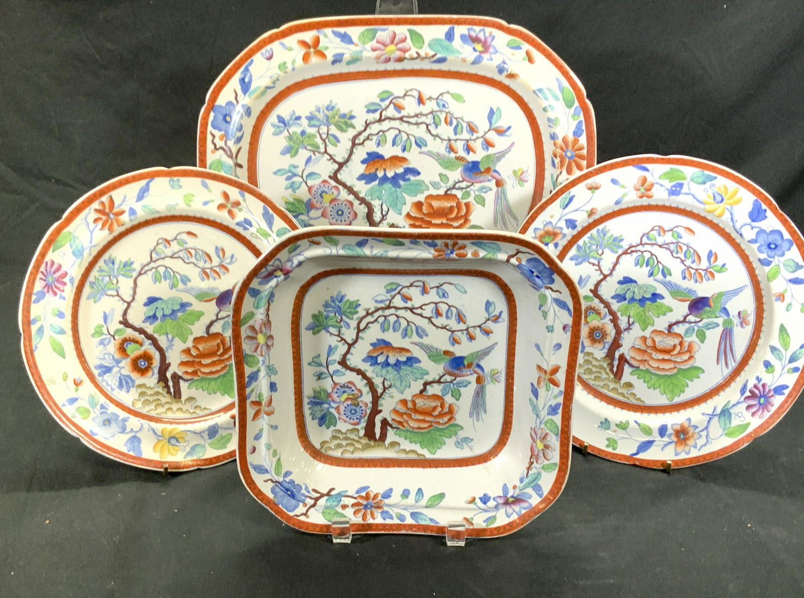 Chinese Export Antique Earthenware Tableware, 4 (1 of 6)