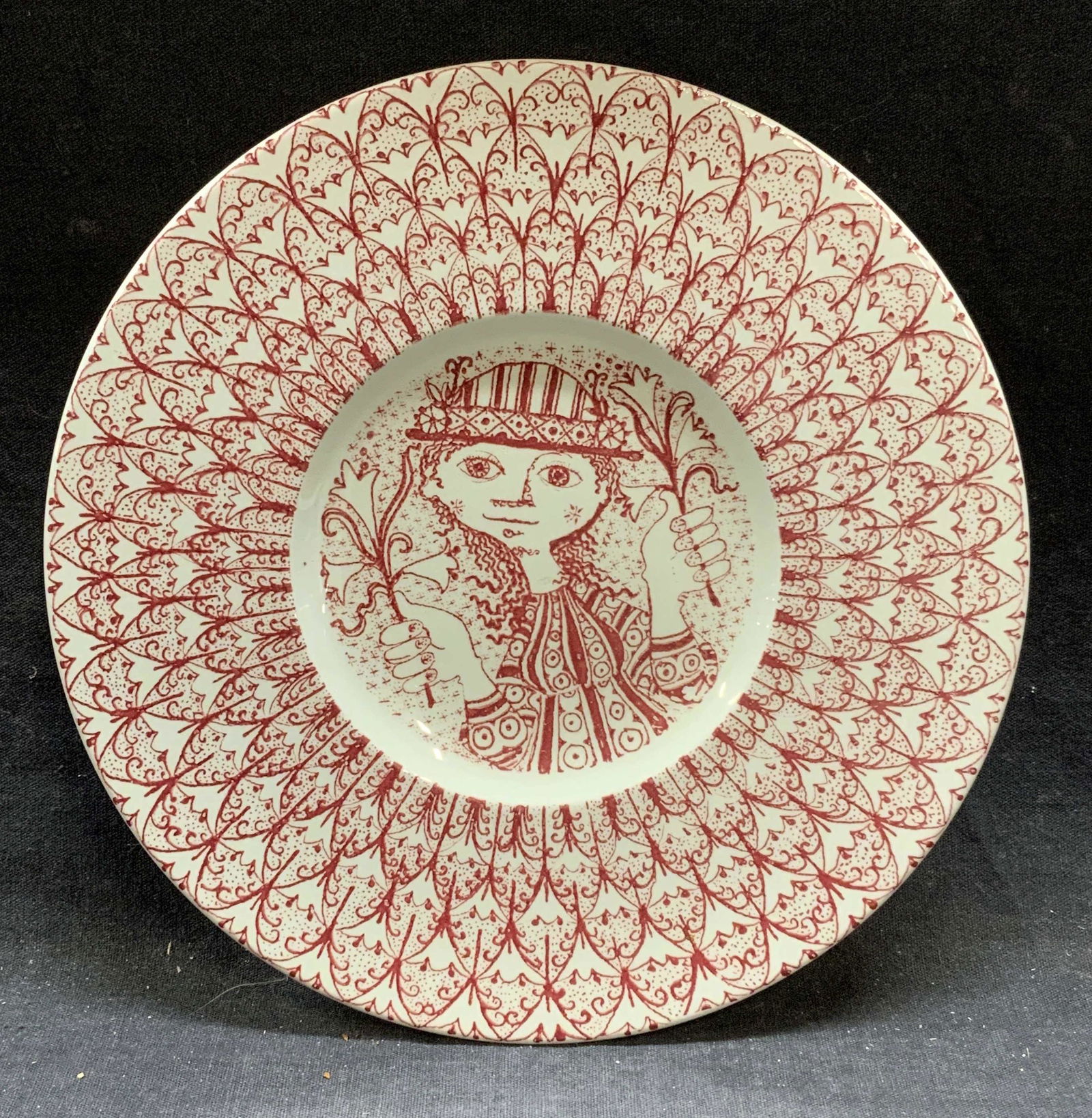 NYMOLLE BJORN WIINBLAD Porcelain Plate (1 of 6)