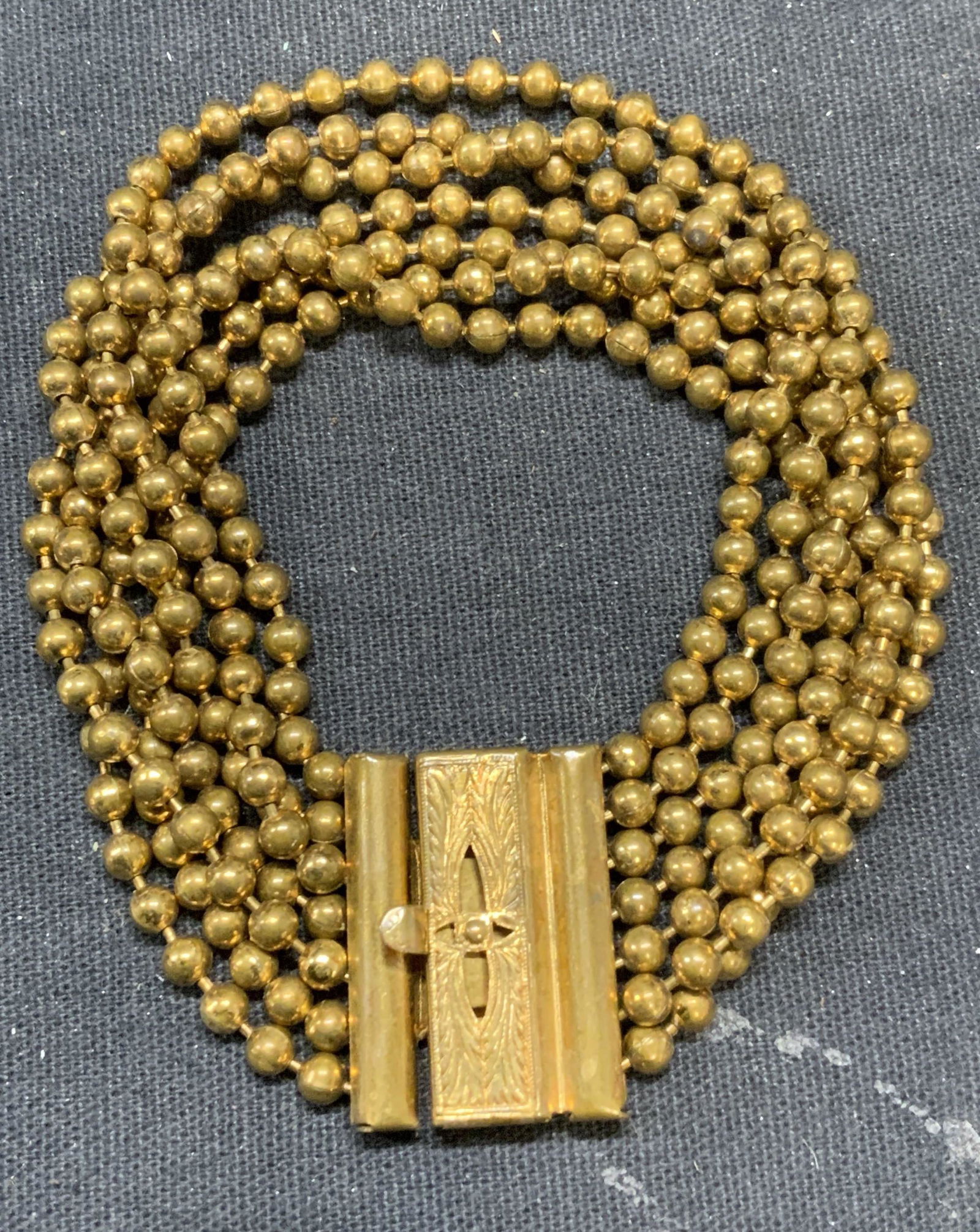 Gold Tone Multi Chain Bracelet, Jewelry (1 of 6)