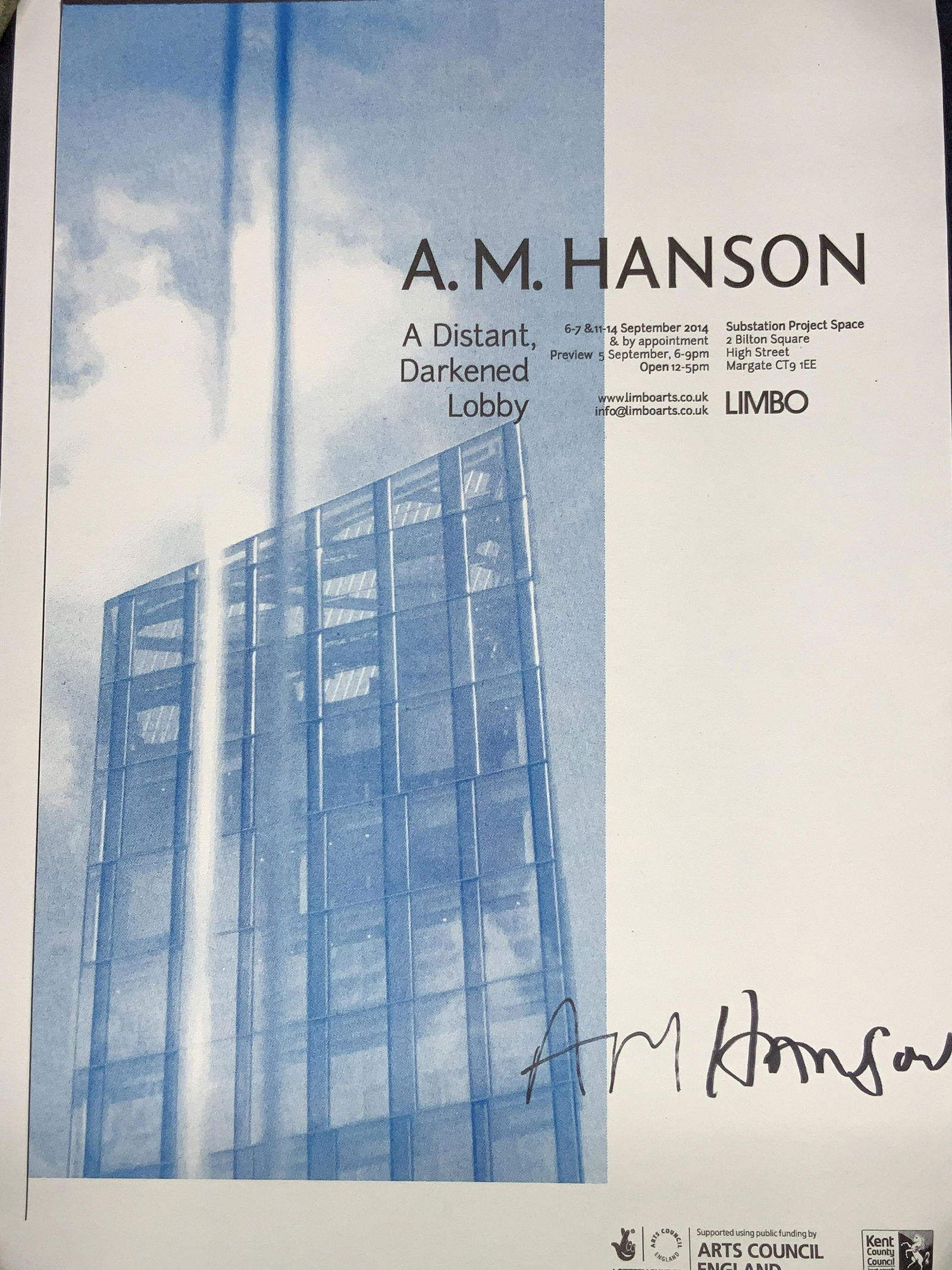 A.M.Hanson Signed Exhibition Lithograph (1 of 8)