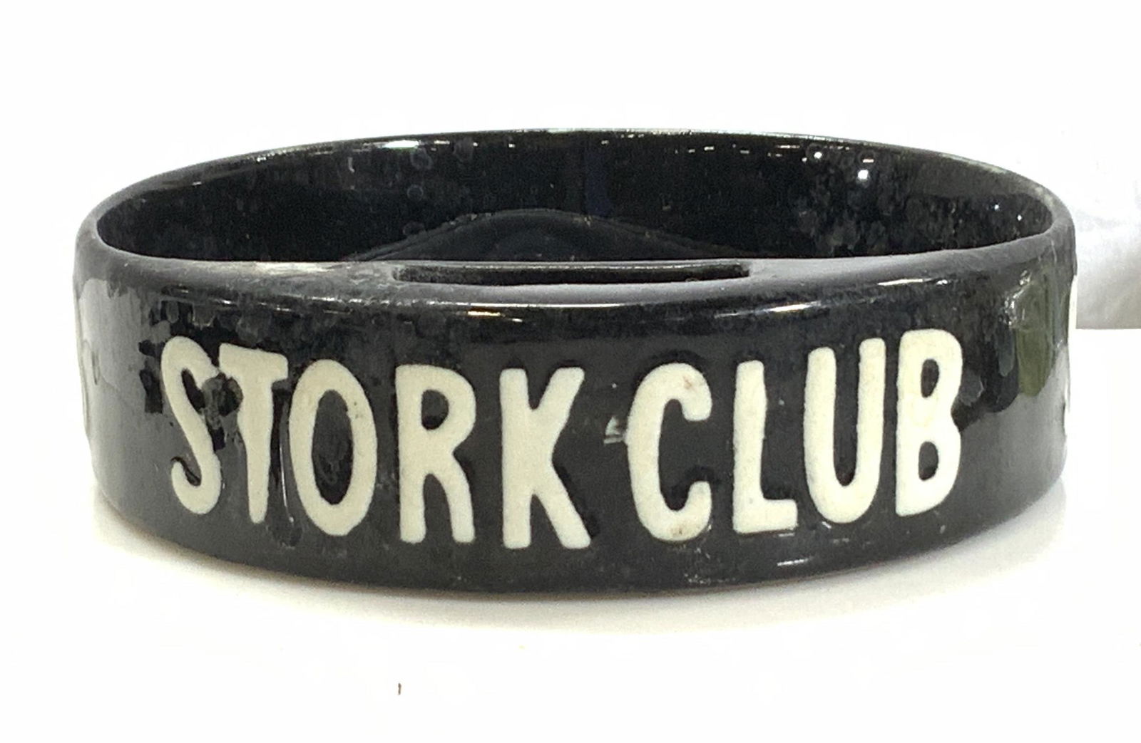 HALL USA Stork Club Ceramic Ashtray & Match Holder (1 of 6)