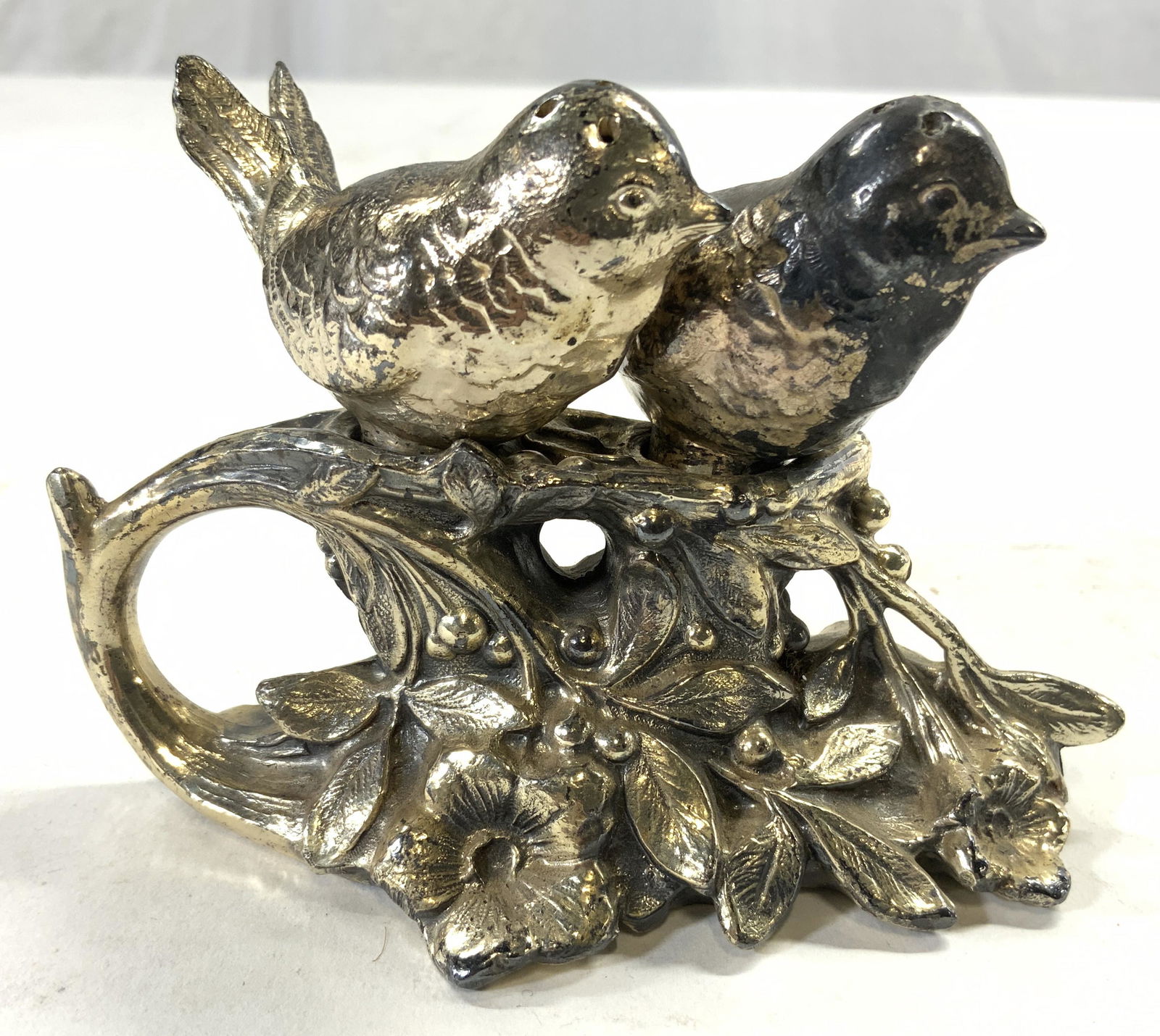 WEIDLICH BROS S Plate Vtg 1940s Birds S&P Shakers (1 of 6)