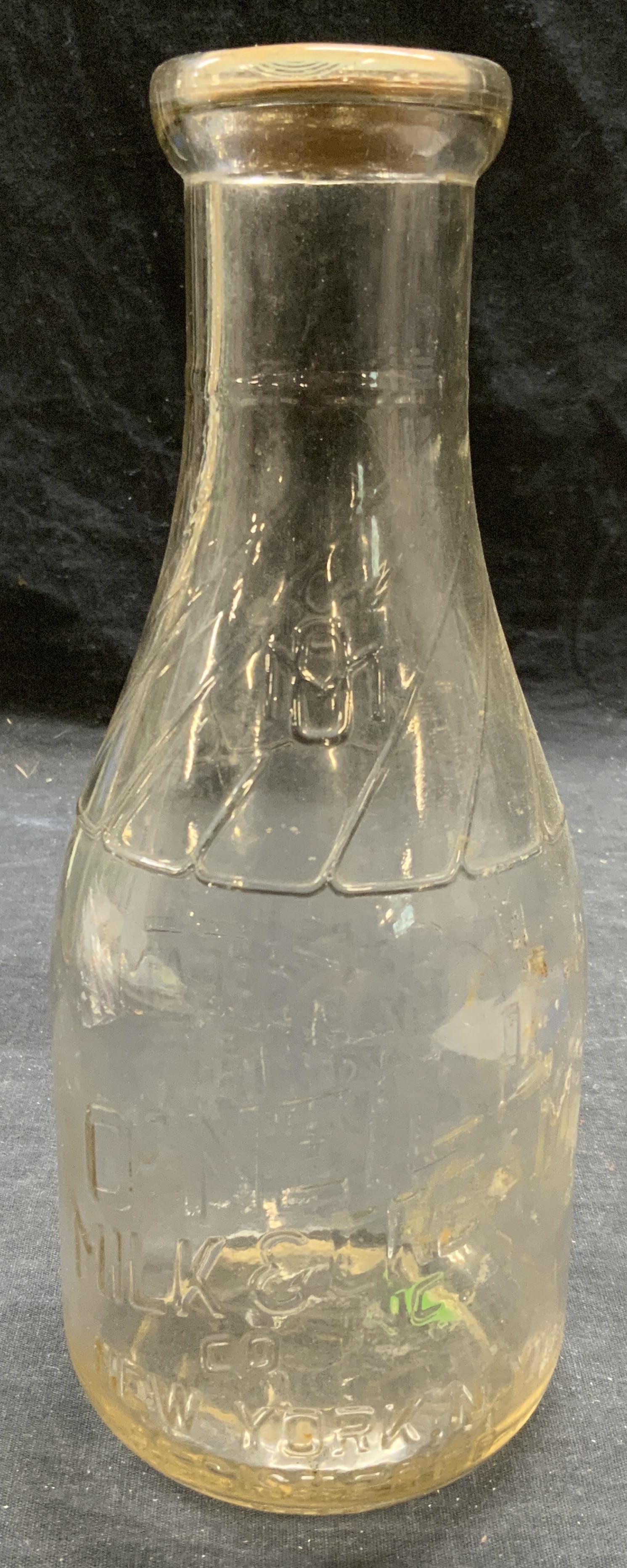 Vtg ONeill Milk & Cream Glass Bottle (1 of 7)