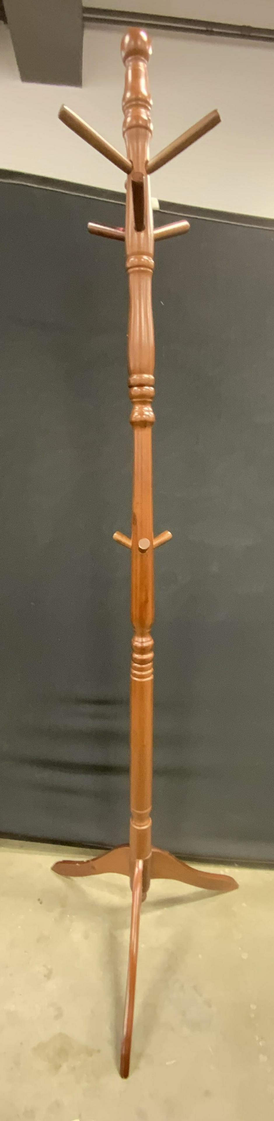 Wooden Coat Rack Hall Tree (1 of 9)