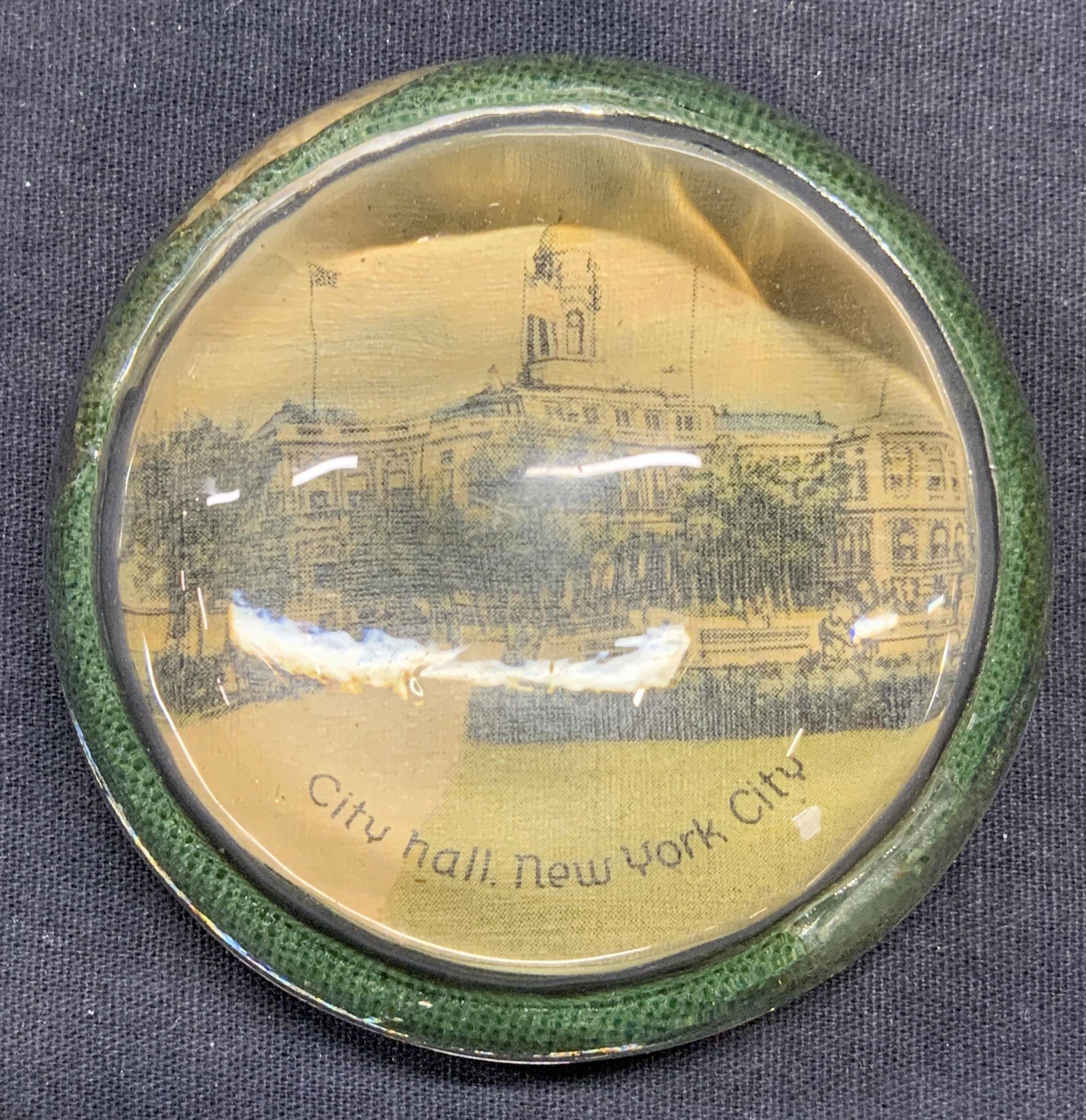 City Hall New York City Glass Paperweight (1 of 6)
