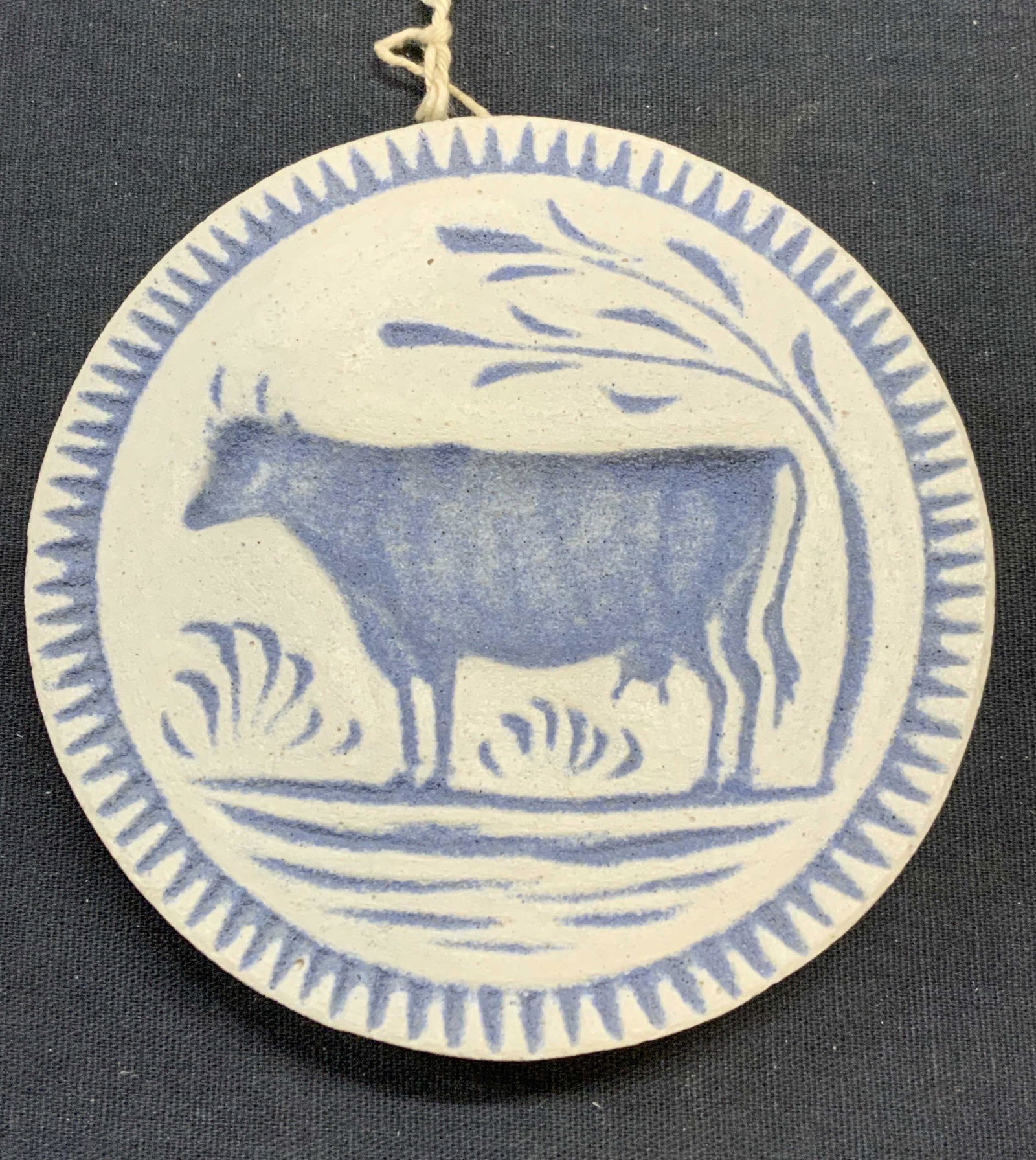 Vintage Old Buttermould Cow Sand Cast Mold (1 of 6)