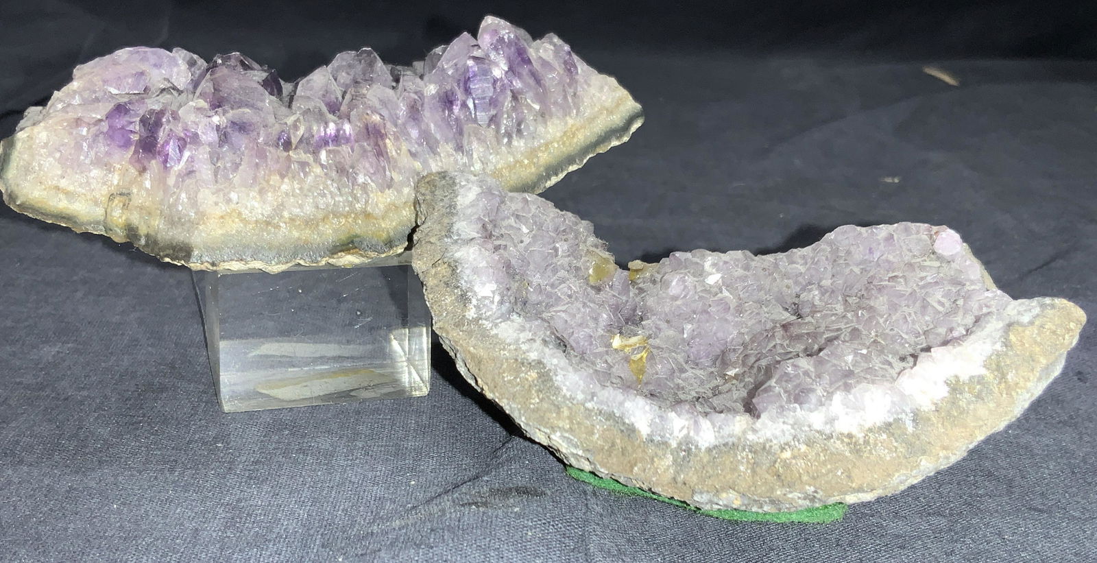 2 Popped Raw Amethyst Stone Specimens (1 of 7)