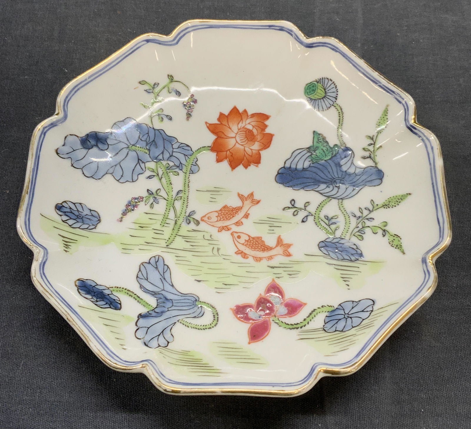 Japanese Porcelain Display Plate Hong Kong (1 of 6)
