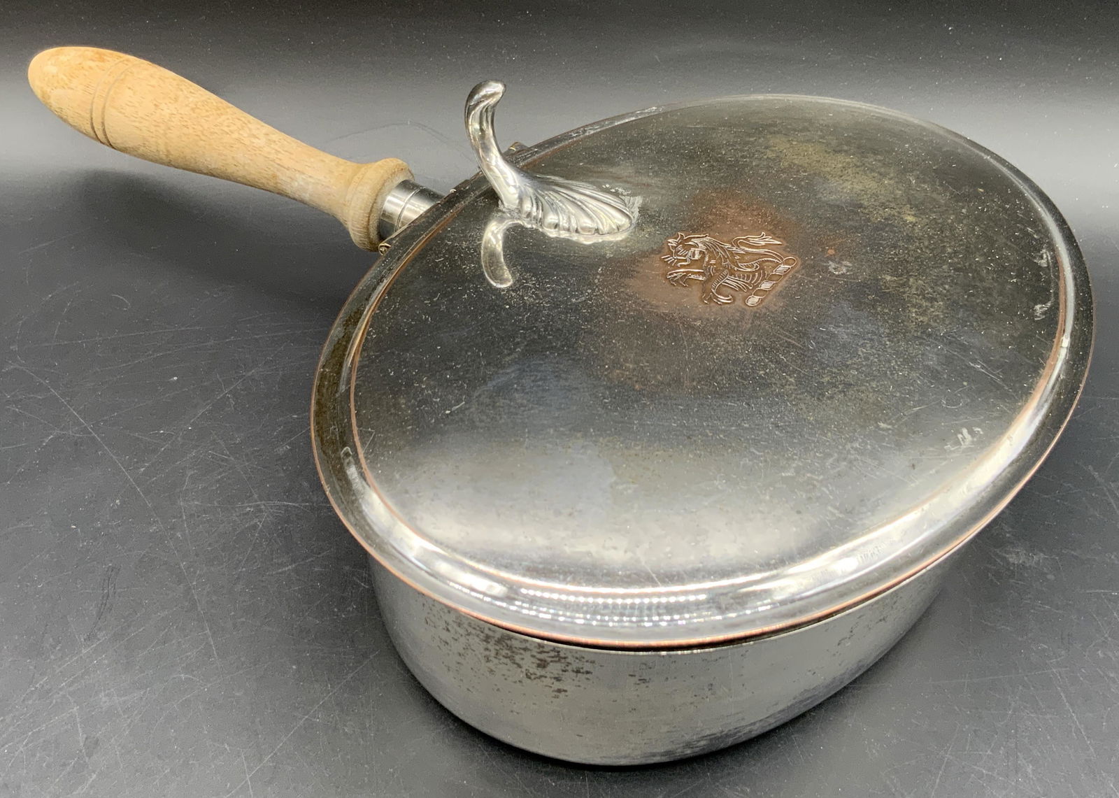 Vintage Silver Plated Silent Butler Crumb Catcher (1 of 9)