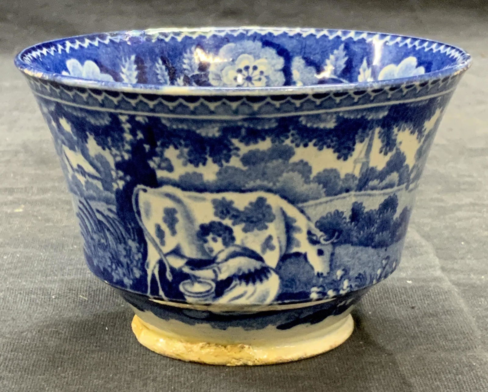 Antique Ceramic Transferware Bowl (1 of 7)