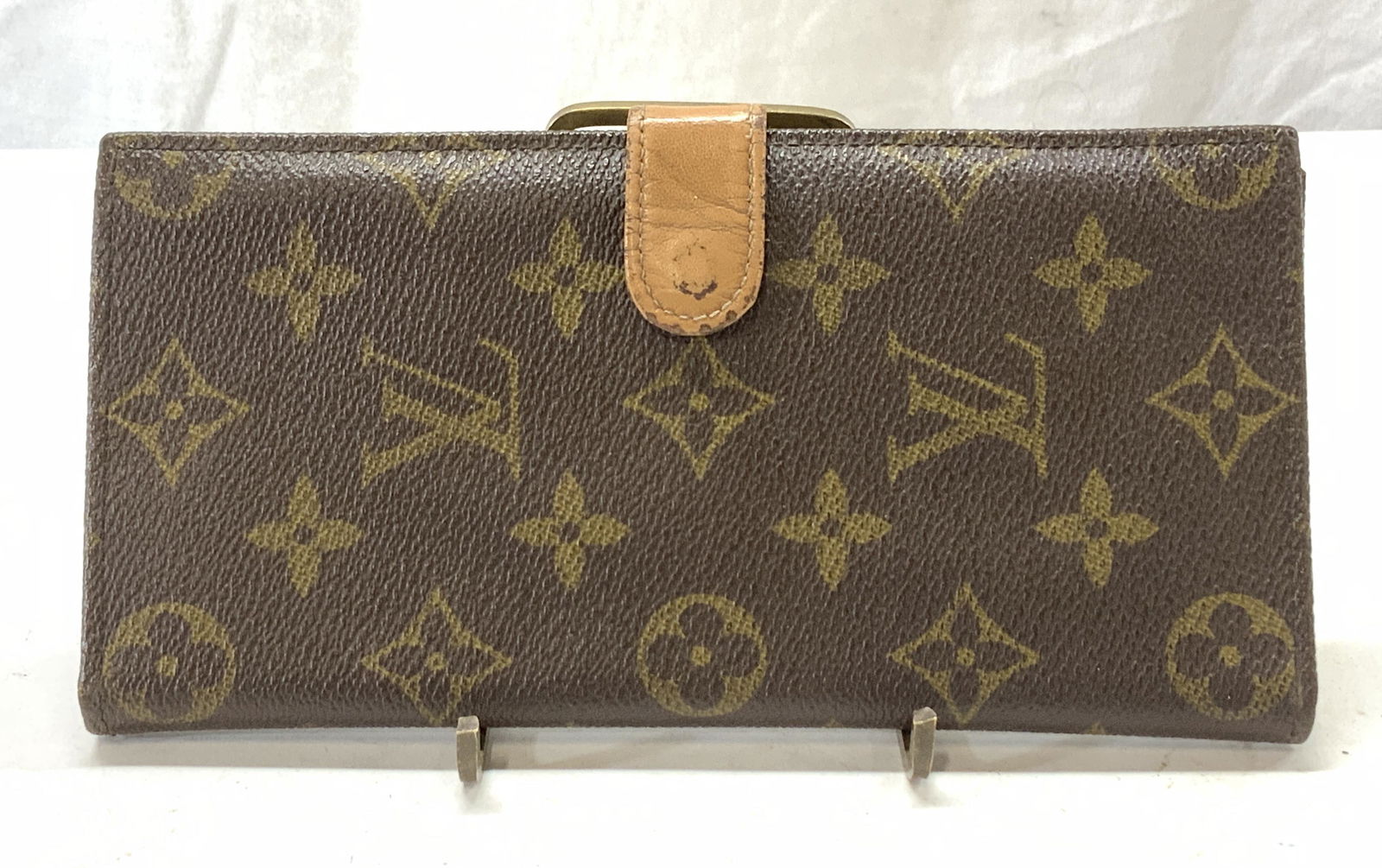 Louis Vuitton Monogram Leather Checkbook Wallet