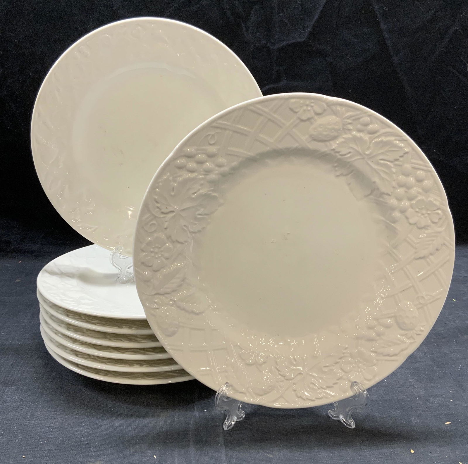 Lot 8 MIKASA & International China Plates (1 of 9)