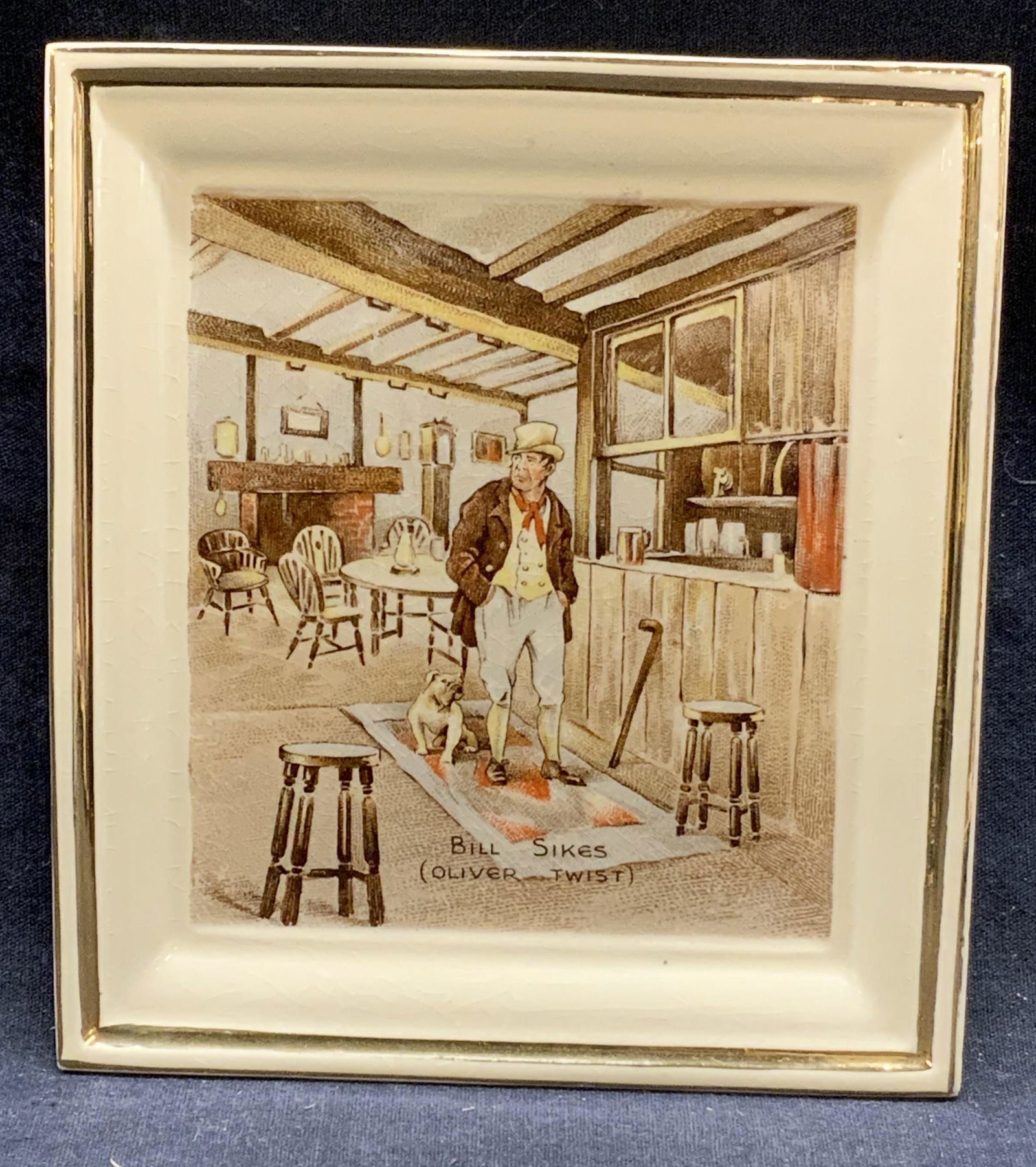 Newhall Hanley Oliver Twist Wall Plaque England (1 of 6)