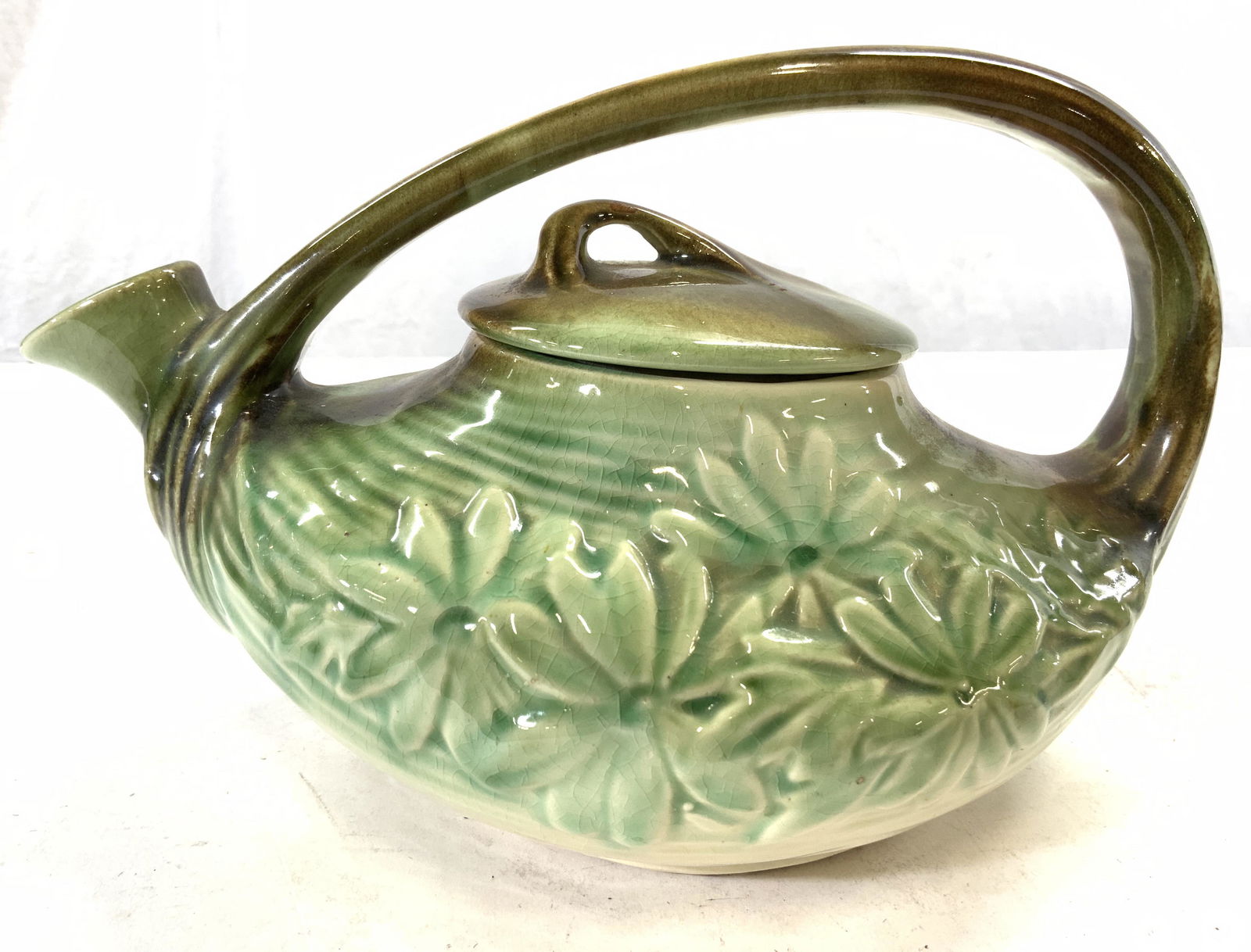 Mccoy Vintage Lidded Ceramic Teapot Auction