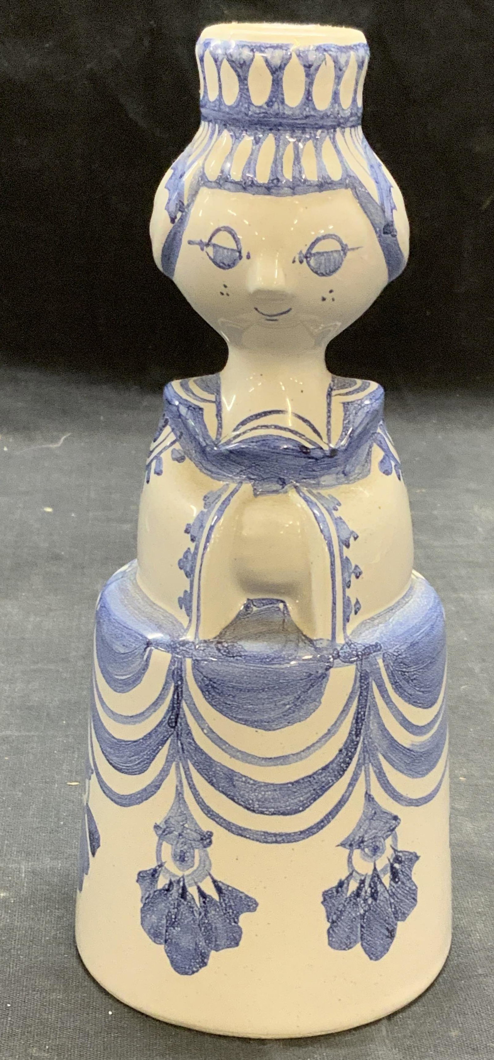 BJORN WIINBLAD Ceramic Angel Figural Candlestick (1 of 7)