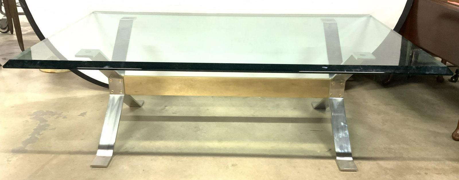 J ROBERT SCOTT TRESTLE Coffee Table (1 of 8)