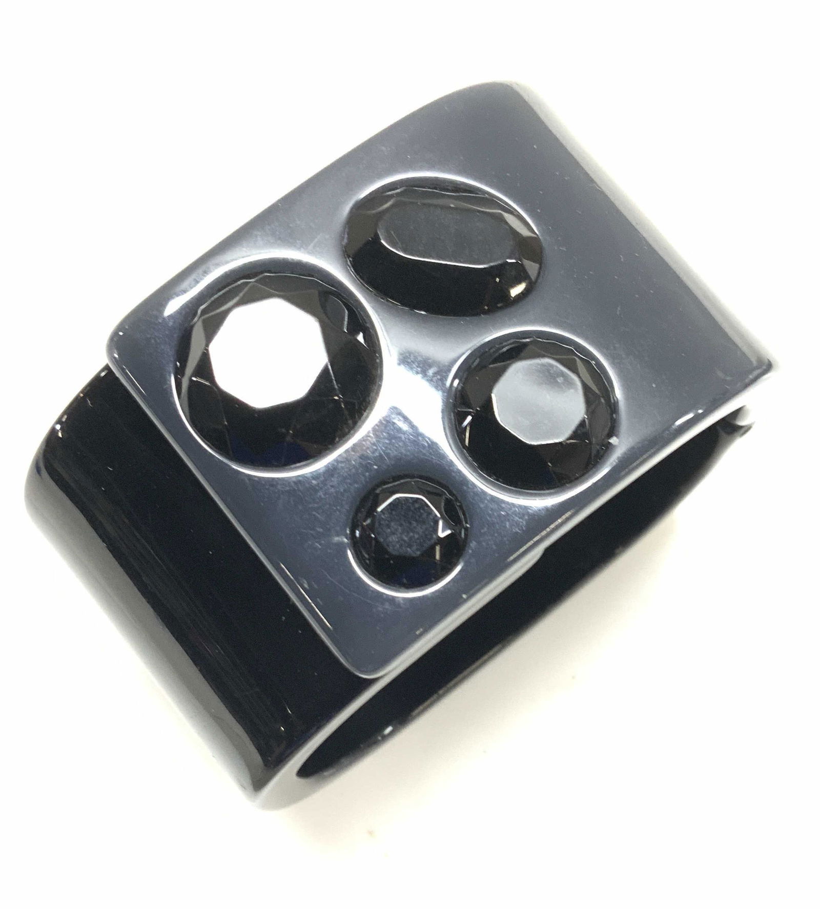 FURLA Sign Chunky Cocktail Bangle Bracelet, Italy (1 of 6)