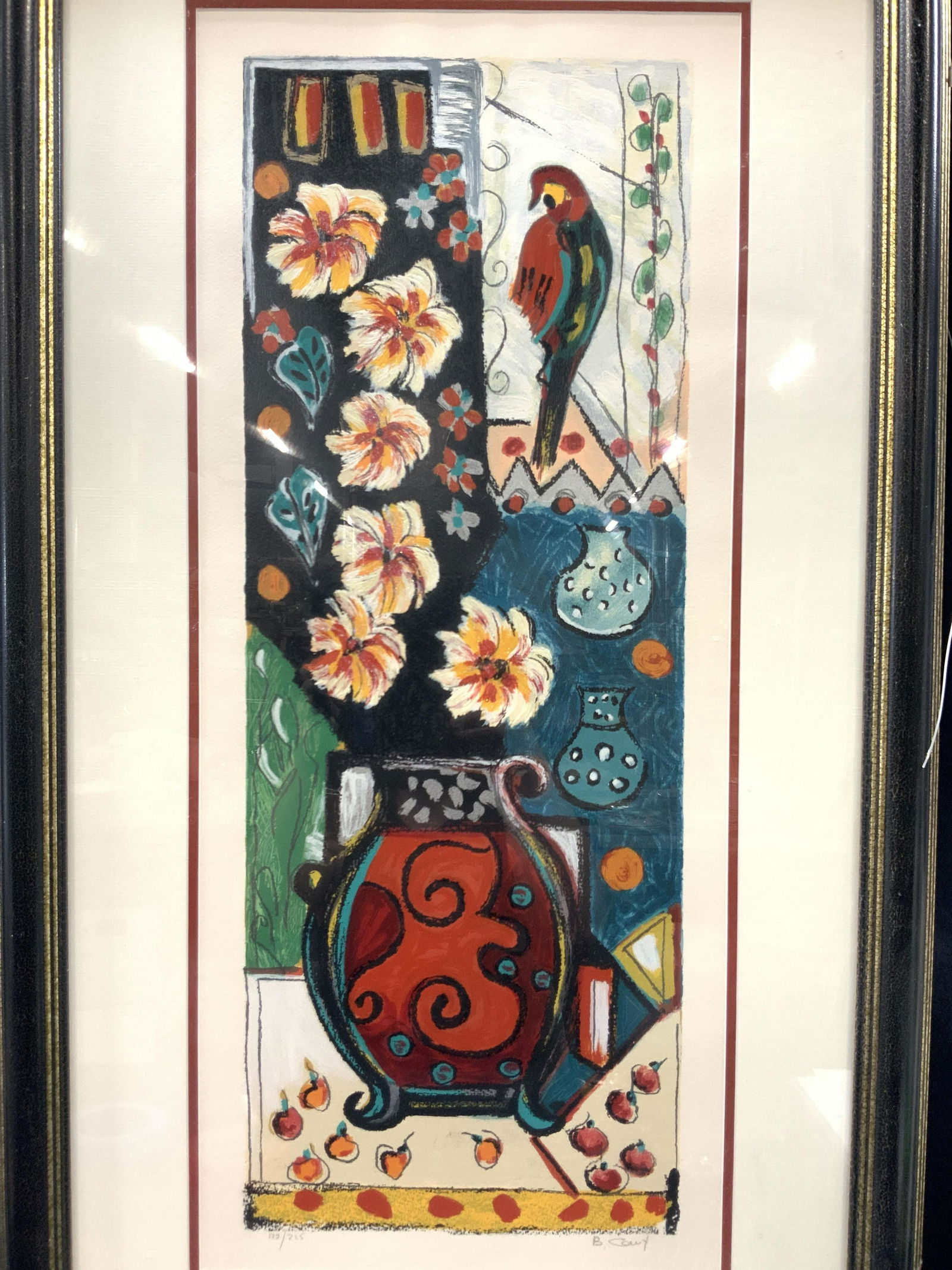BRACHA GUY Signed Still Life Serigraph (1 of 10)