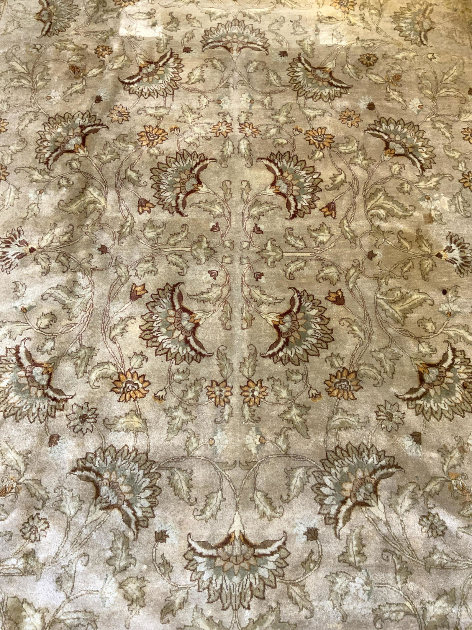 Vintage Handmade Oriental Wool Rug (1 of 8)