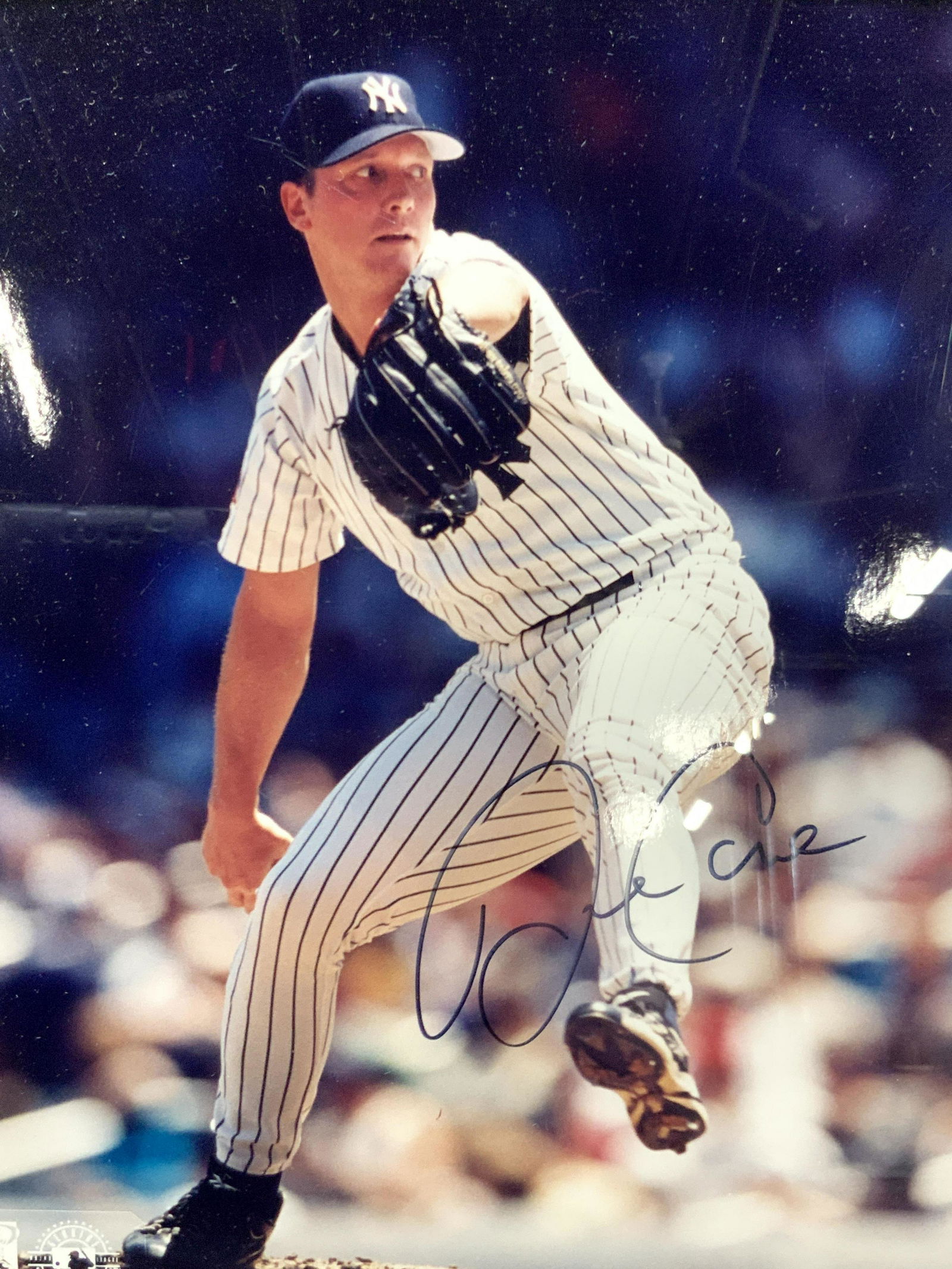 NY Yankees David Cone Signed Photograph (1 of 8)