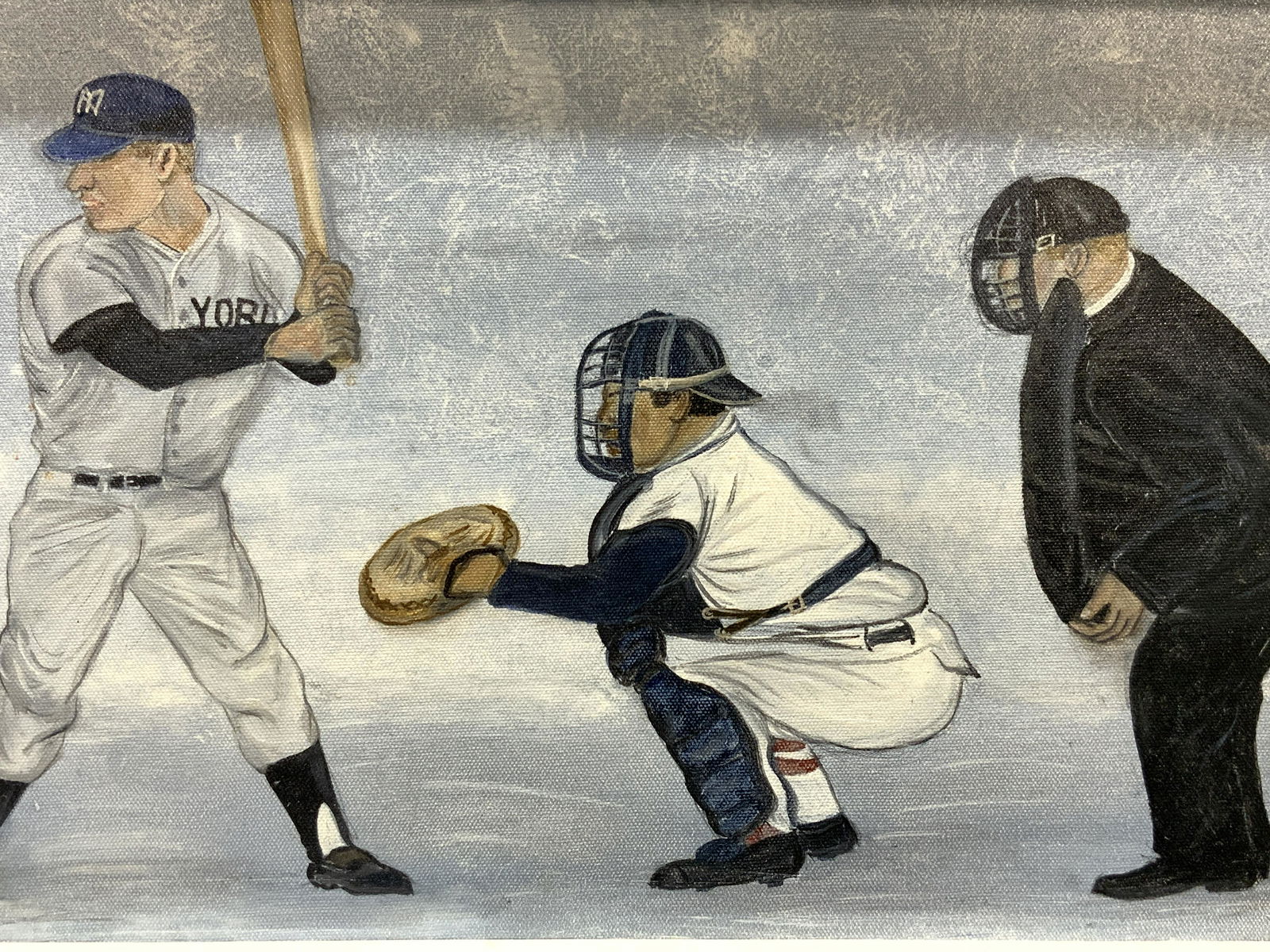 Micheal D Angelo Signed Full Count Oil Painting (1 of 9)