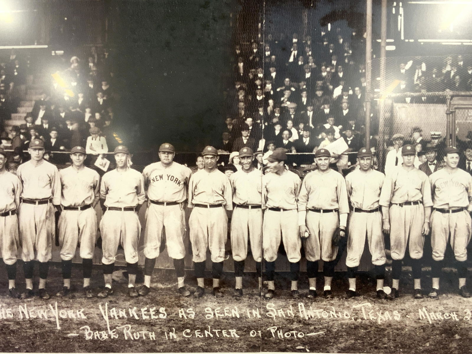 E.O.Goldbeck NY Yankees 1922 Babe Ruth Photograph (1 of 11)
