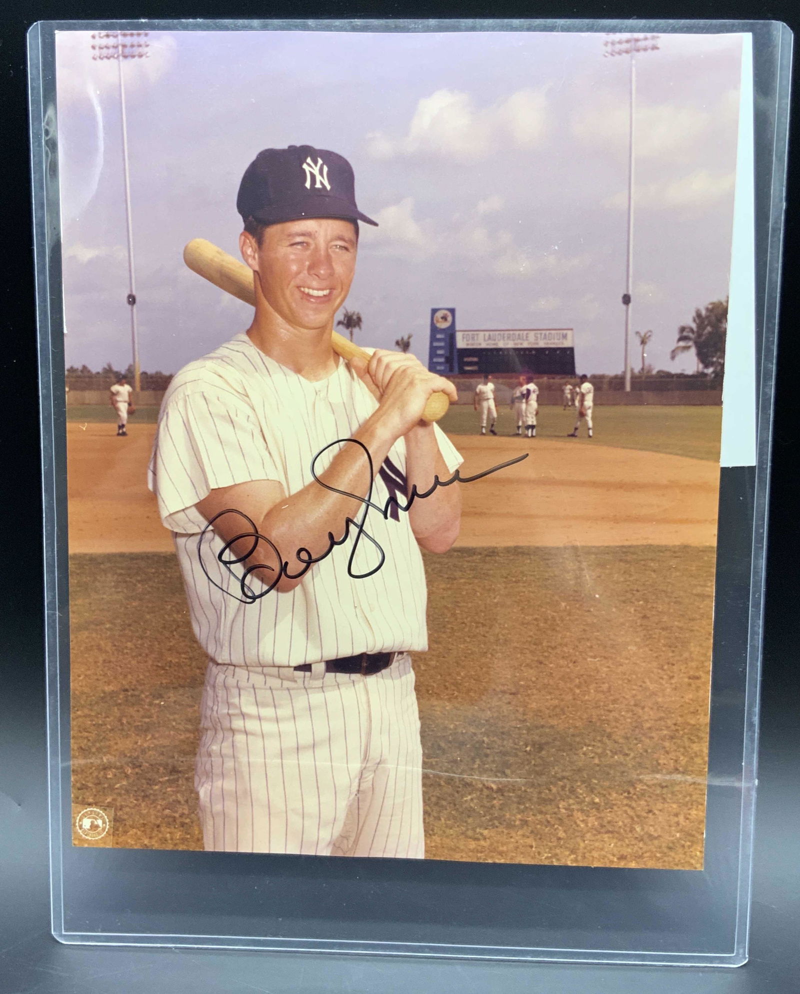 BOBBY MURCER Autographed Photo, NY Yankees (1 of 12)