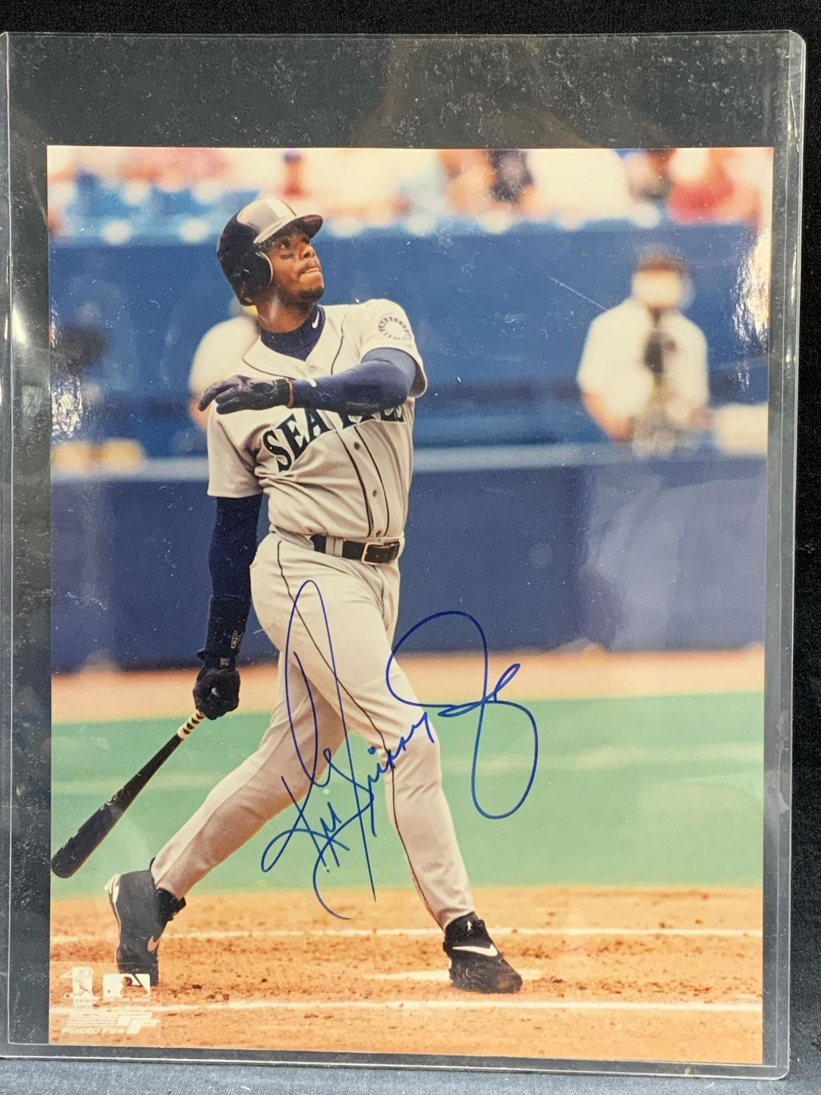 Signed Ken Griffey Jr Seattle Mariners Photograph (1 of 6)