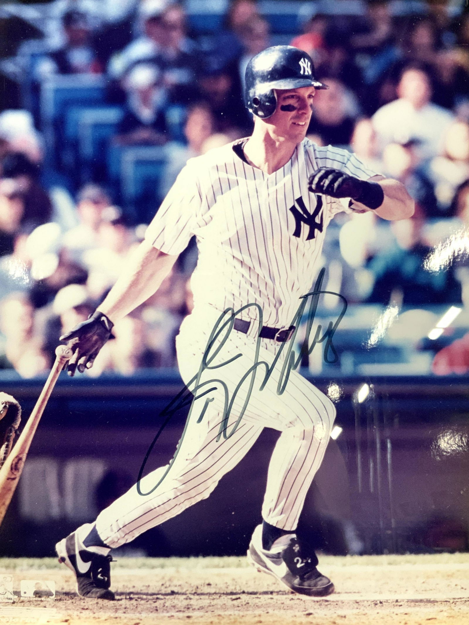 Tino Martinez Signed Yankees 1996 Photograph (1 of 7)