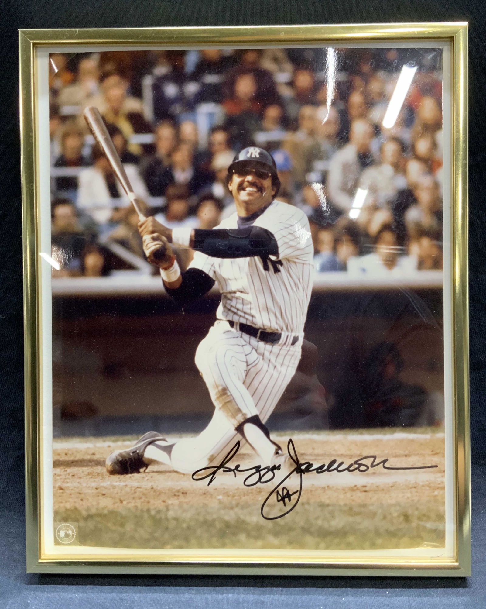 Signed Reggie Jackson Photograph, NY Yankees (1 of 6)