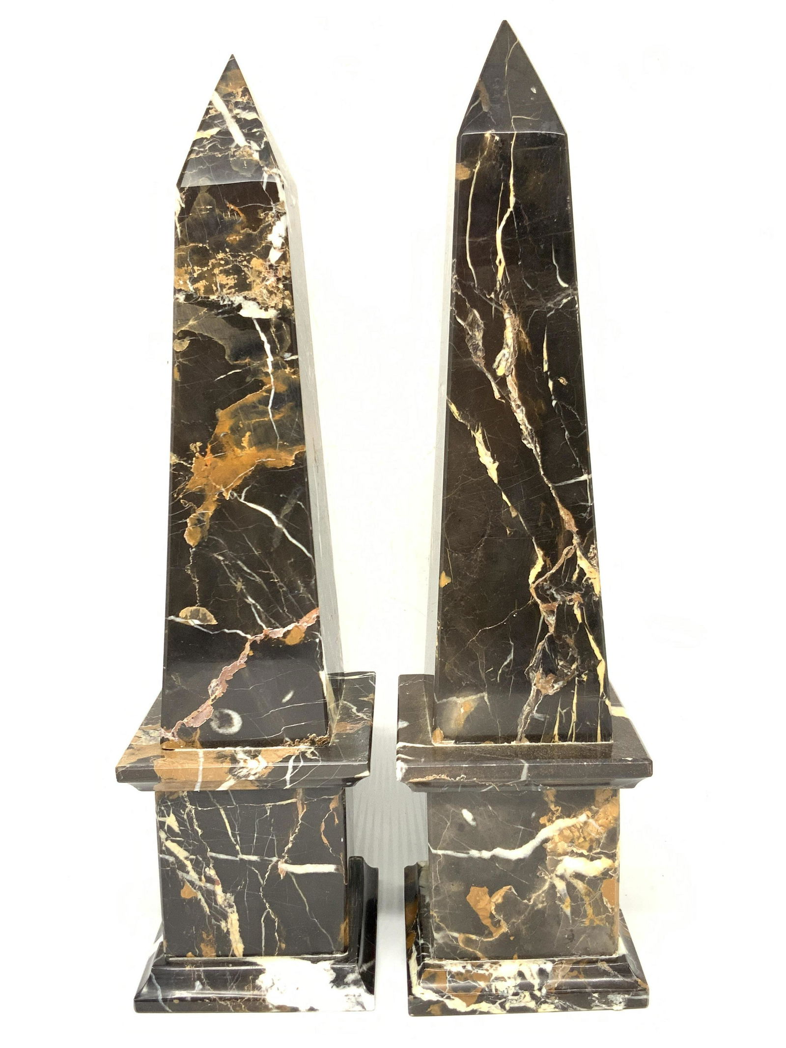 Pr XL Design Toscano Style Solid Marble Obelisks (1 of 7)