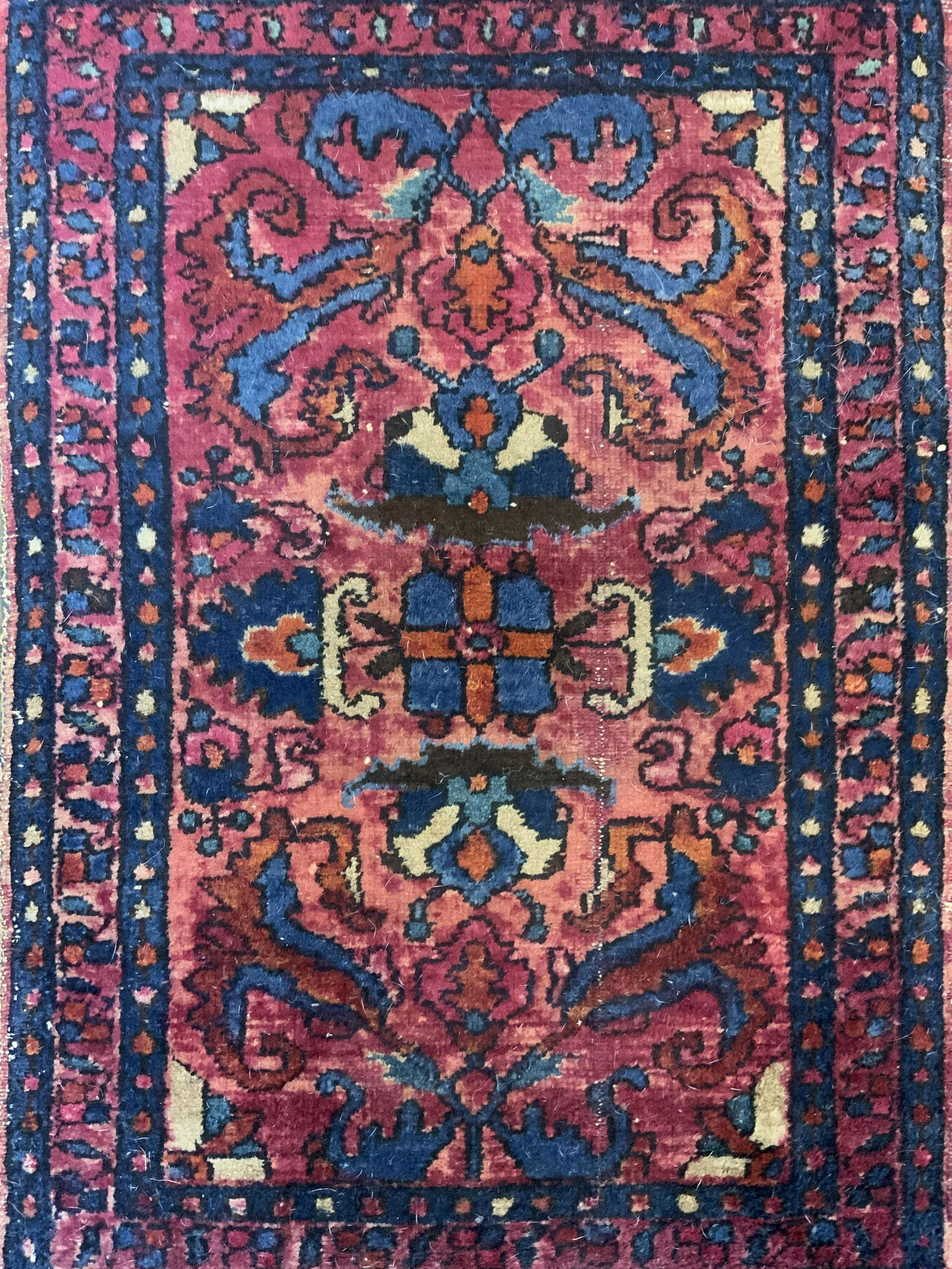 Vintage Handmade Persian Wool Rug (1 of 8)