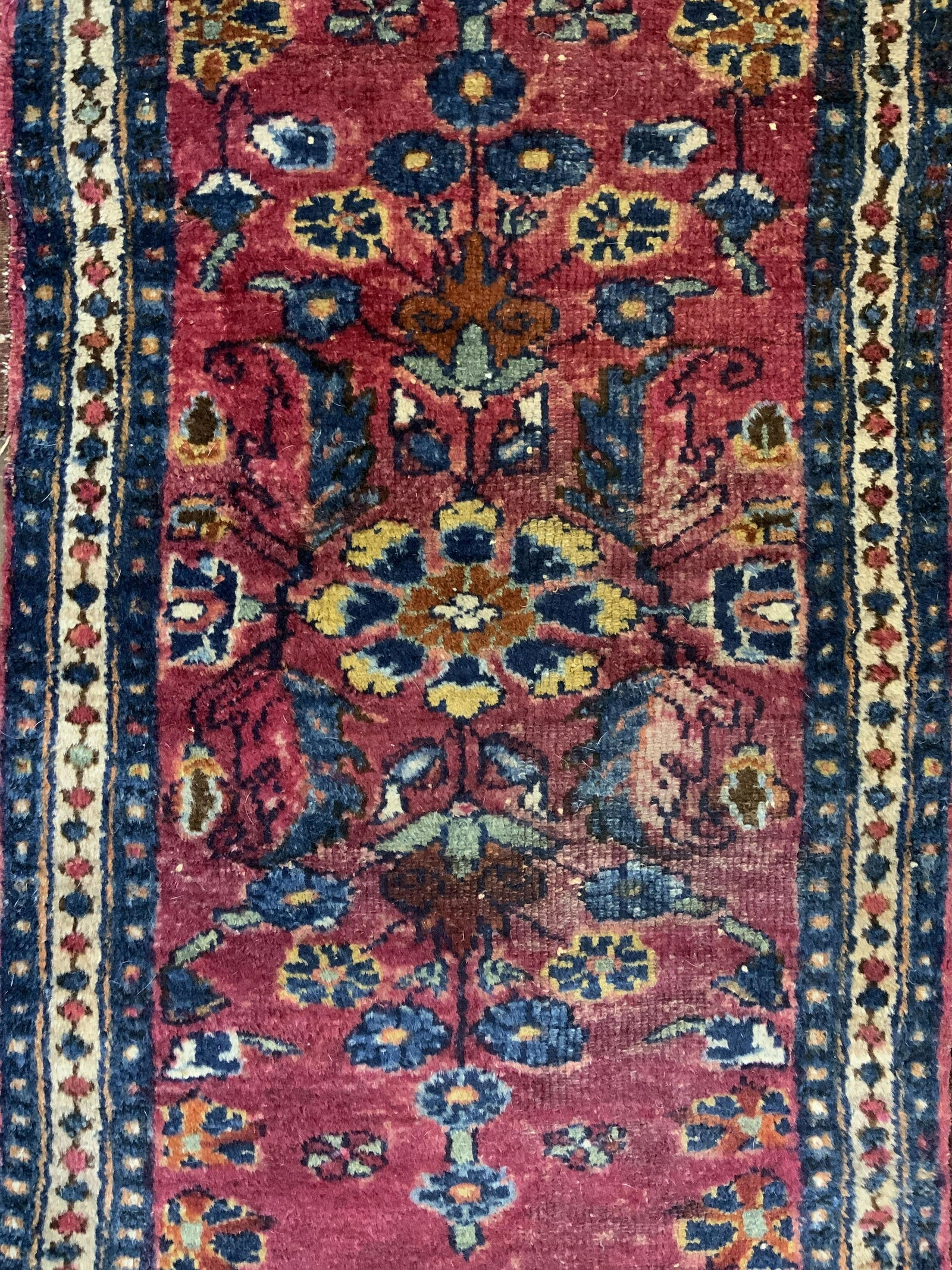 Vintage Handmade Persian Wool Rug (1 of 7)